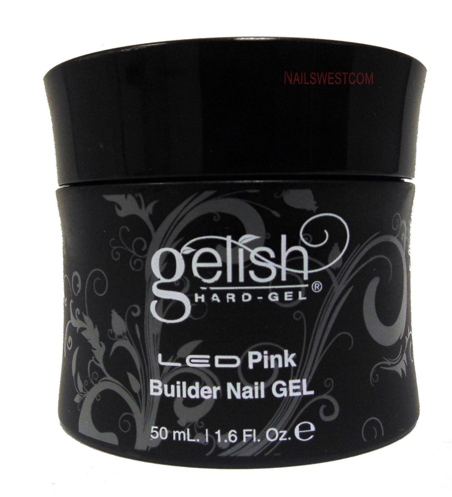 Harmony Gelish Hard-gel Pink Builder Gel 1.6oz/50ml by Hand & Nail Harmony