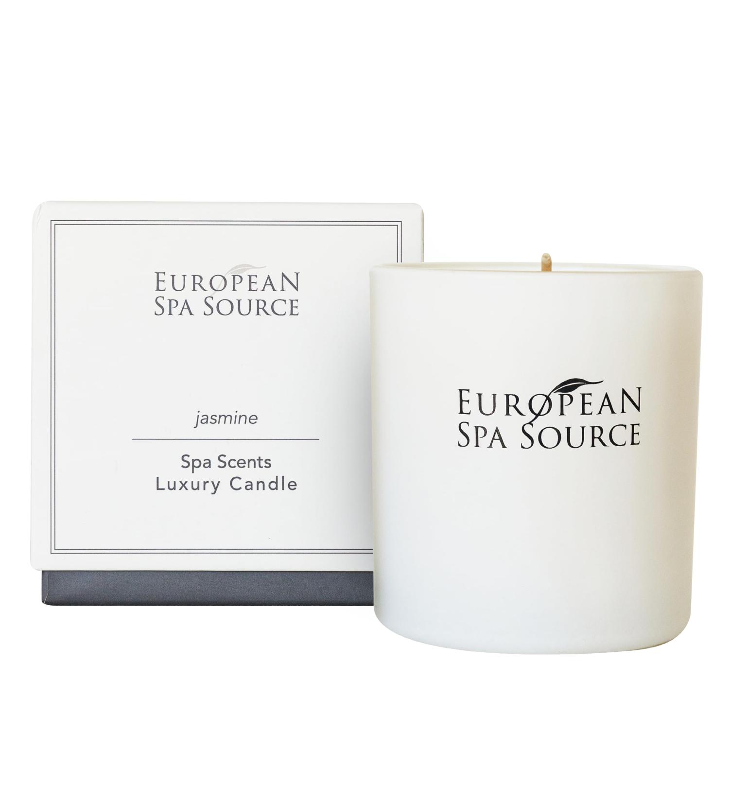 Jasmine Luxury Candle - Hand-Poured Soy Wax Aromatherapy Candle for Relaxation | 45 Hours Burn Time | Perfect Home Spa Experience - Buy Online on GoSupps.com