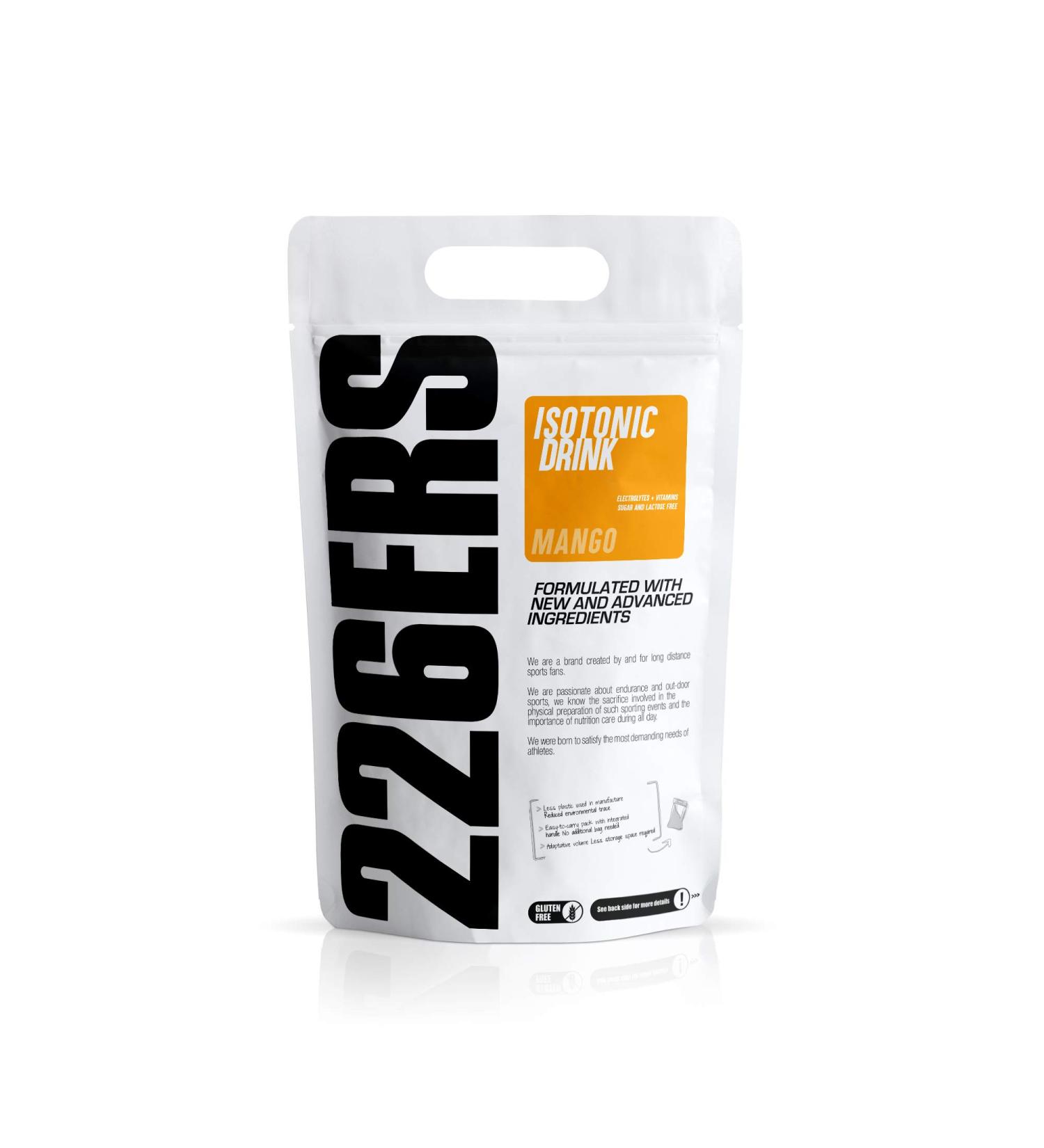 226ERS Isotonic Drink | Refill Mineral Salts and Hydration with Vitamins Minerals and Beta-alanine Mango - 1000g - Buy Online on GoSupps.com