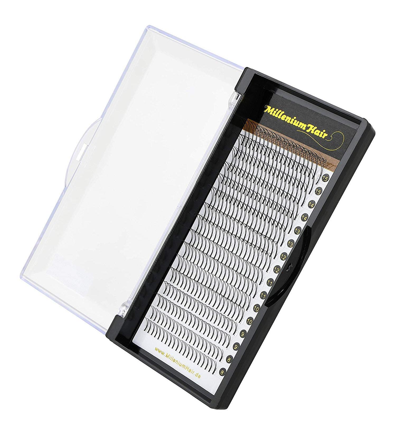 Millennium D-Curl 0.15mm Single Eyelashes | 2D Volume Technology | Mixed Lengths 8-15mm | International Shipping Available - Buy Online on GoSupps.com