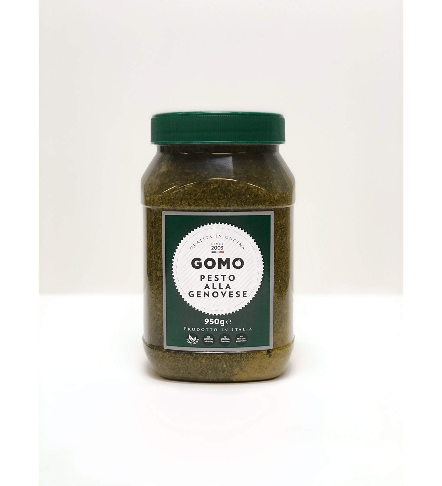 GoMo Pesto Alla Genovese Green Pesto 950 g - Buy Online on GoSupps.com