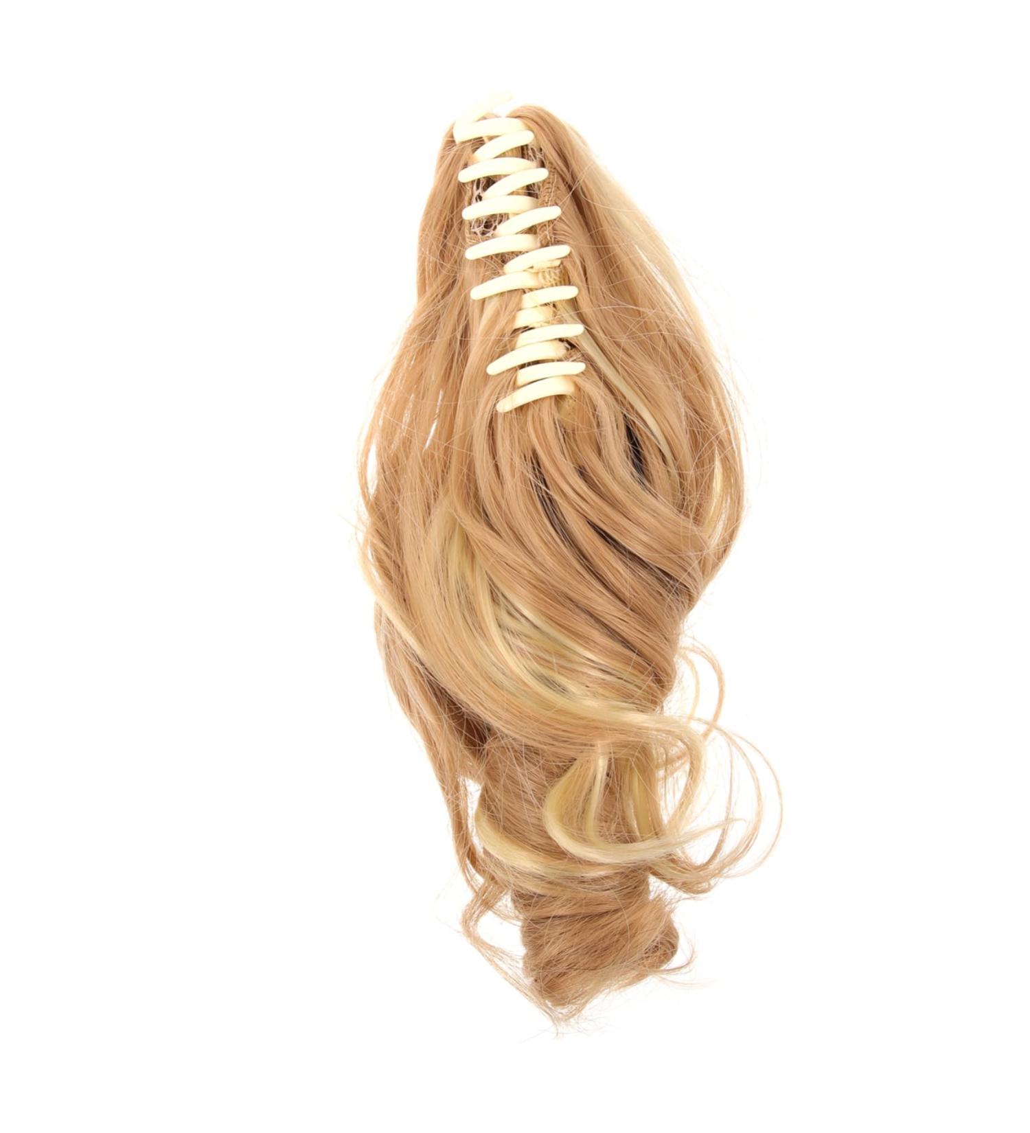 Ipetboom High temperature wire long hair piece ponytail Miss curly women headdress extend natural natural looking hair extensions Hair piece curly bang wig human hair - Buy Online on GoSupps.com