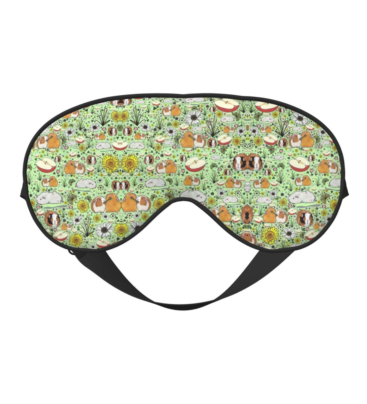 Guinea Pig Soft Sleep Eye Mask | Breathable Eye Patch for Women | Perfect for Travel & Relaxation - Buy Online on GoSupps.com