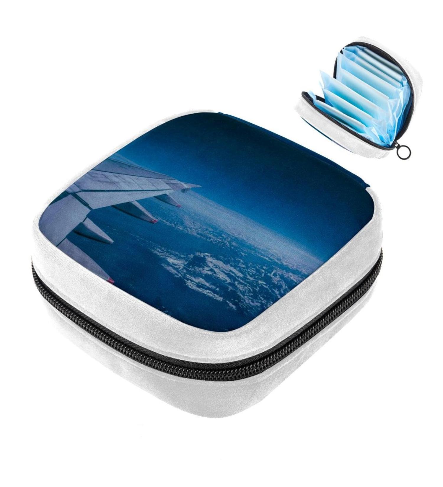 Airplane Wing Pattern Sanitary Napkin Storage Bag - Color466 - Buy Online on GoSupps.com