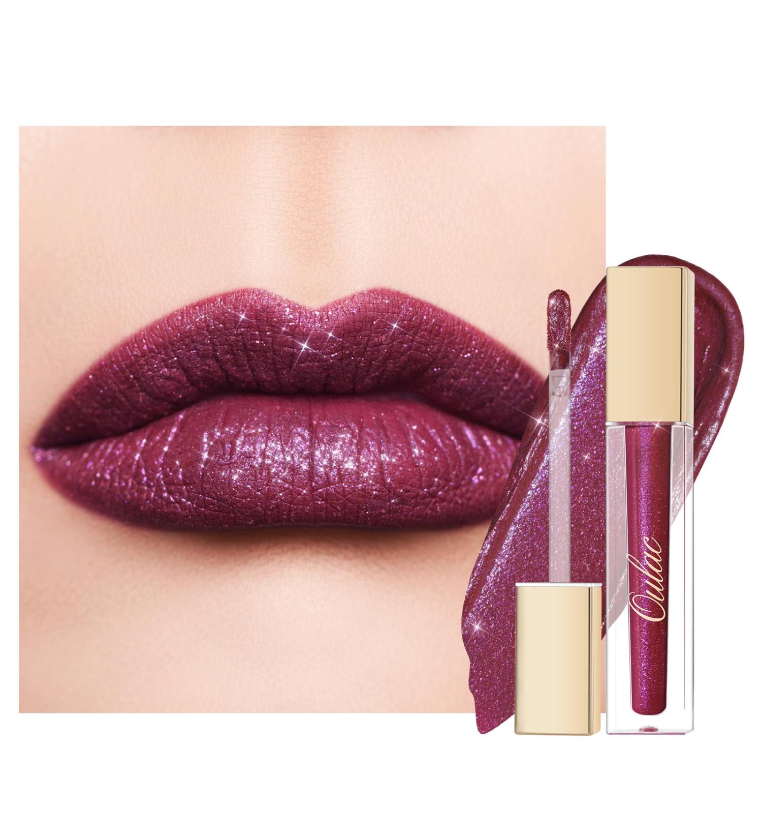 OULAC Matte Liquid Lipstick Long Lasting Lipstick Matte Finish Intense Color Lip Tint Infused with Vitamin E No Transfer Vegan 4.5ml (MS05) - Buy Online on GoSupps.com