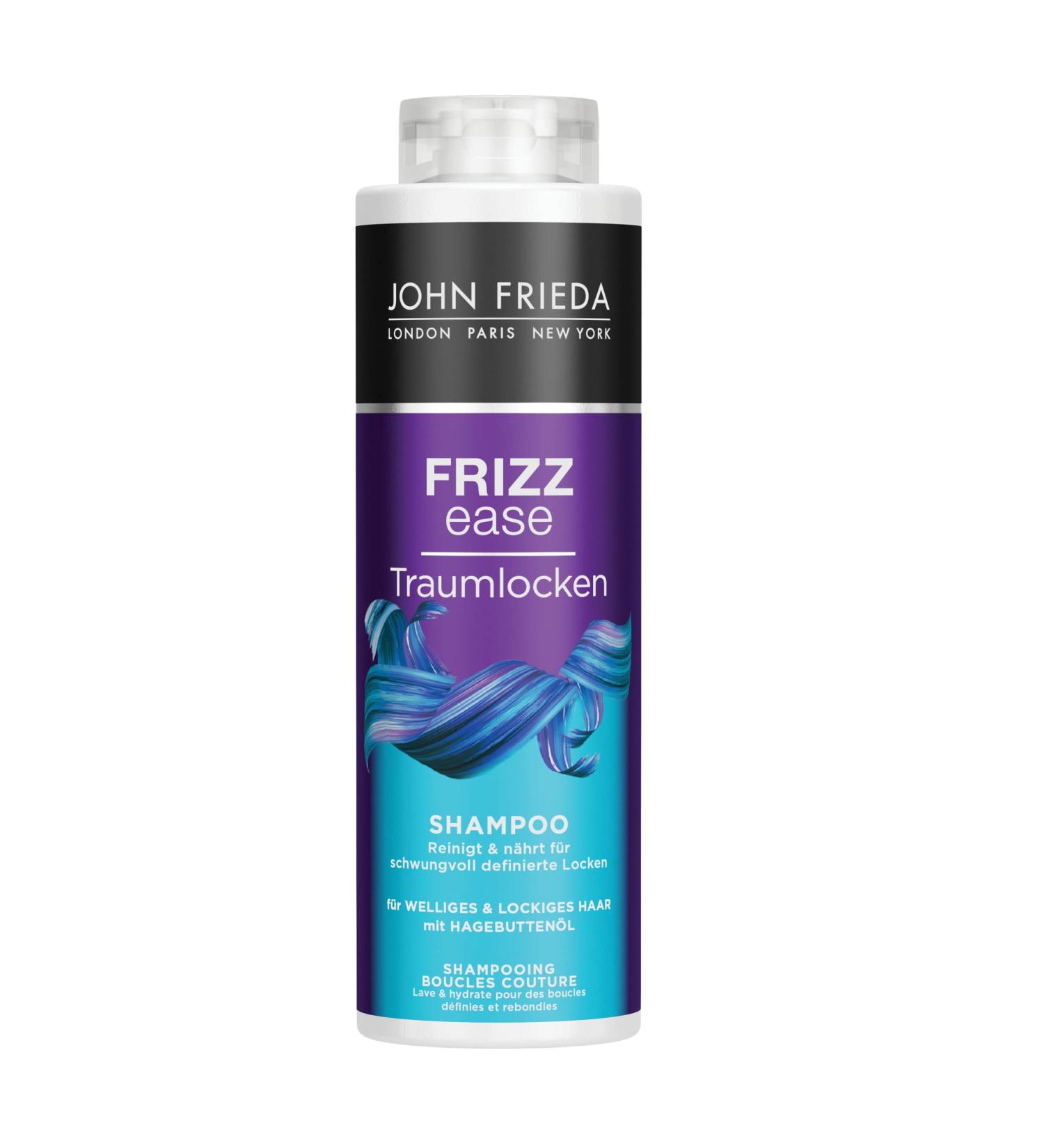 Guhl Ikebana John Frieda Dream Curls Shampoo Value size 500 ml Frizz Ease Series Hair type curly wavy unruly cupboard size - Buy Online on GoSupps.com