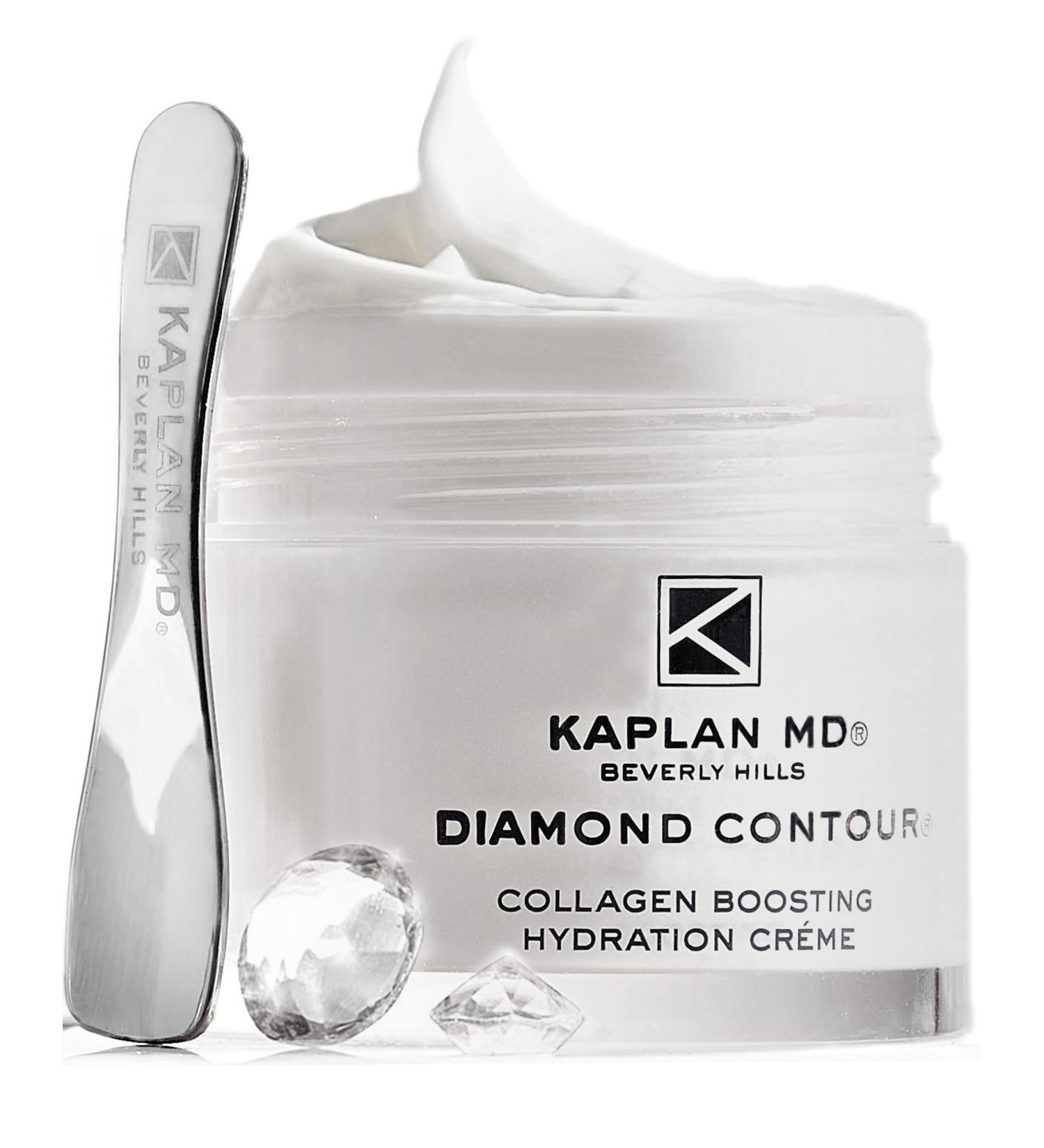 KAPLAN MD Diamond Contour Collagen Boosting Hydration Creme 6 in 1 Anti-Aging Moisturizer with Peptides Hyaluronic Acid & Crushed Diamonds Face Treatment Cream for Women 1.7 oz 1.7 Ounce (Pack of 1) - Buy Online on GoSupps.com