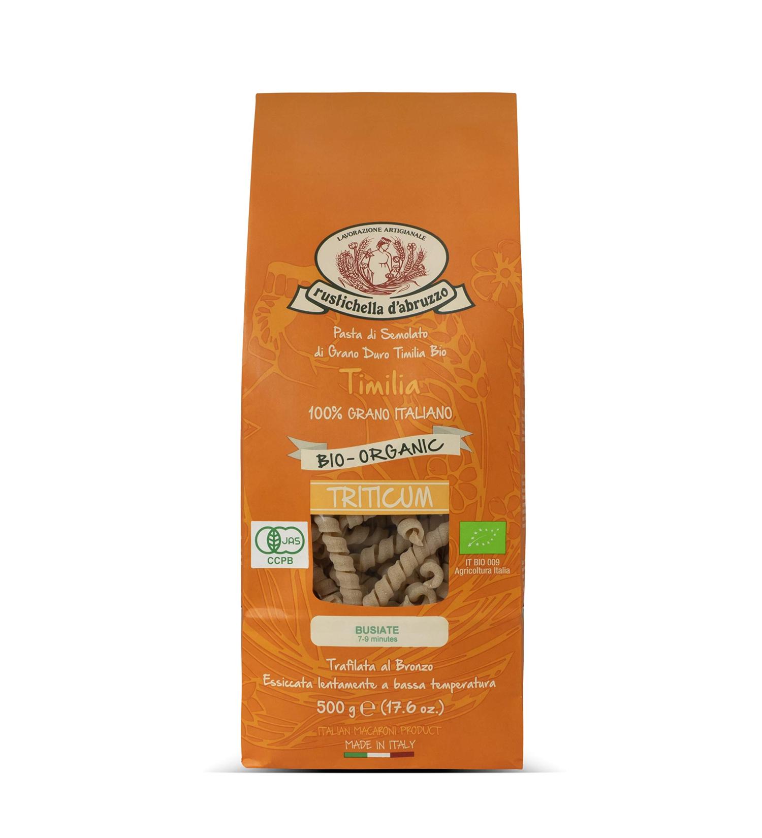 Rustichella d'Abruzzo Busiate Timilia Organic Abruzzo Rustichella 500g