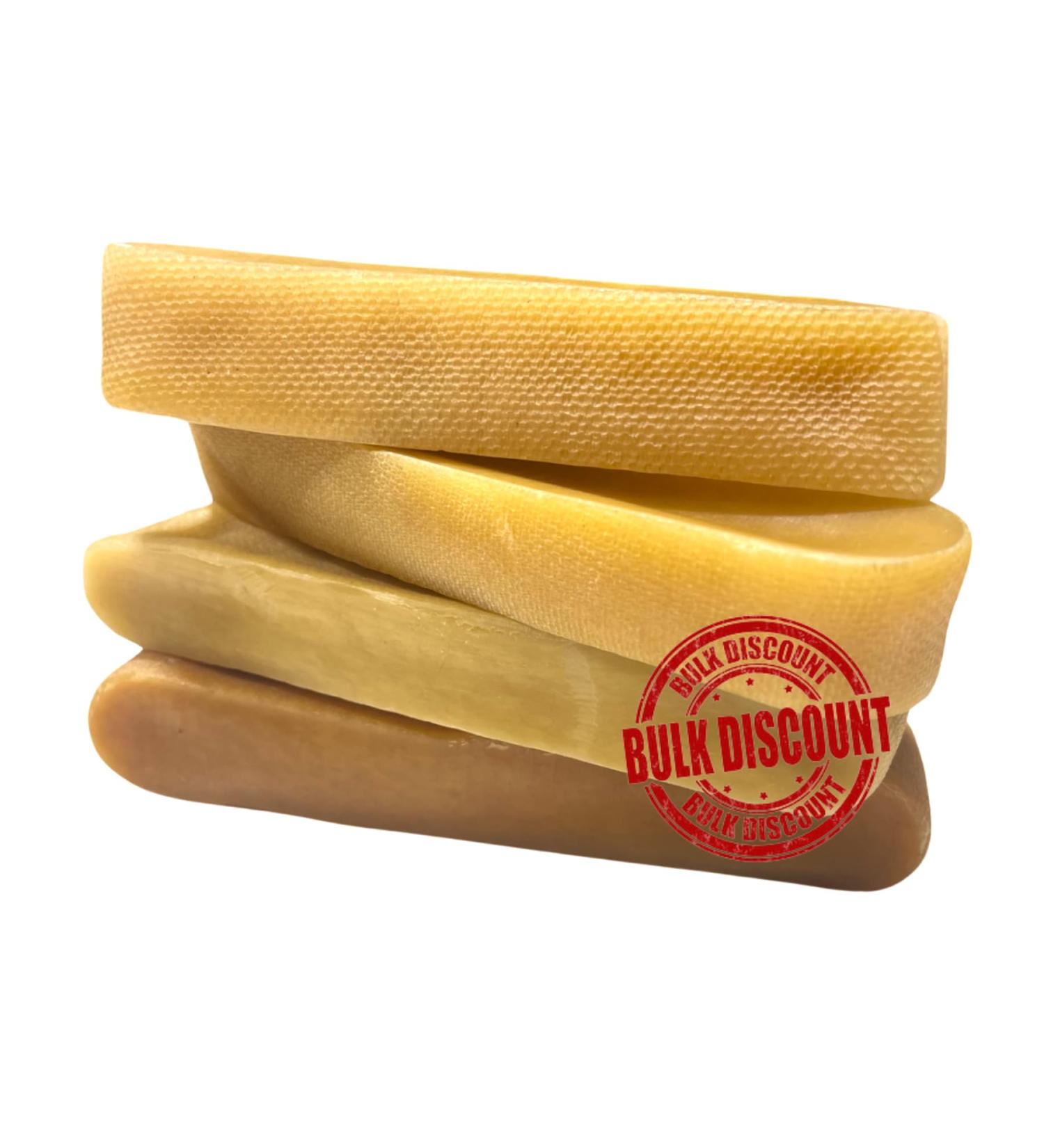 Himalayan Yak Cheese Dog Chew - Himalayan Dog Chew - (EXTRA LARGE BULK 4 COUNT) - (SMALL-MEDIUM-LARGE-EXTRA LARGE-JUMBO) - Himalayan Dog Chew - Cheese Bones For Dogs - Yak Cheese Himalayan Chew - Dog Chew- Cheese Bone - Himalayan Yak Milk - Natural Yak Ch - Buy Online on GoSupps.com