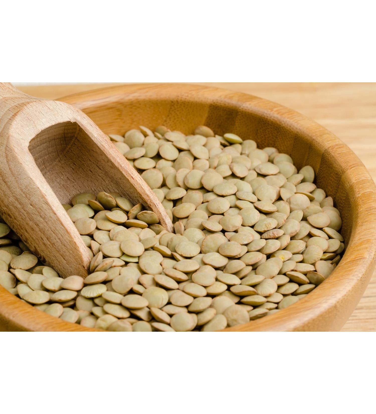 5 kg Green Lentils Green Lentil Mercimek finest quality plate lentils Soleilfood 5 kg (1 pack)