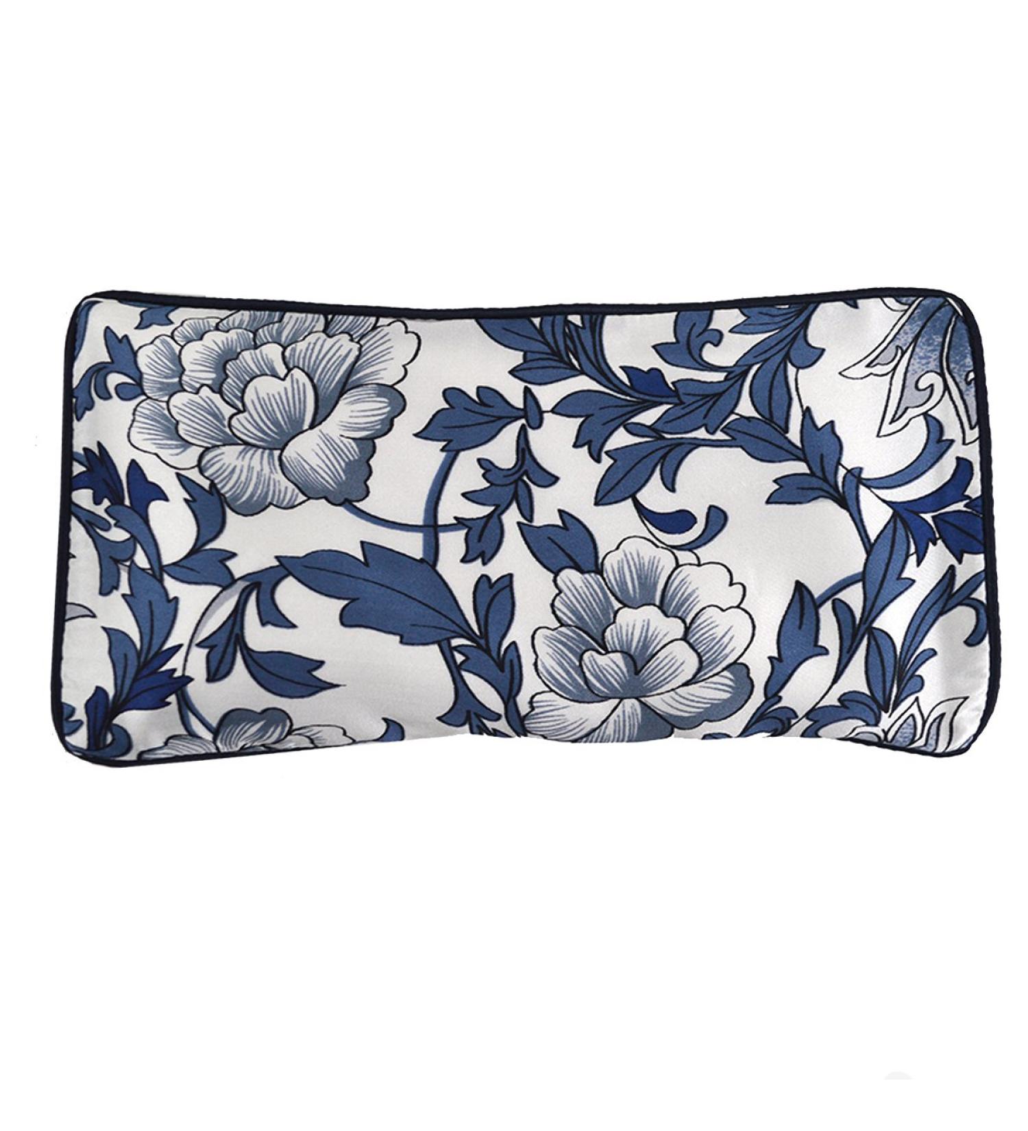 Kennedy Silk Eye Pillow - Lavender + Flaxseed + Mung Bean + Buckwheat - Yoga & Sleep Aid - Stress & Anxiety Relief - Silk Fabric - Meditation - Picture Color - Buy Online on GoSupps.com