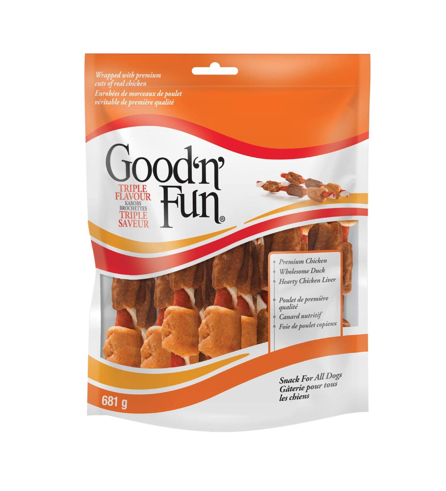 Good'N'Fun Triple Flavor Kabob 681g 681 g (Pack of 1) triple flavour kabob - Buy Online on GoSupps.com