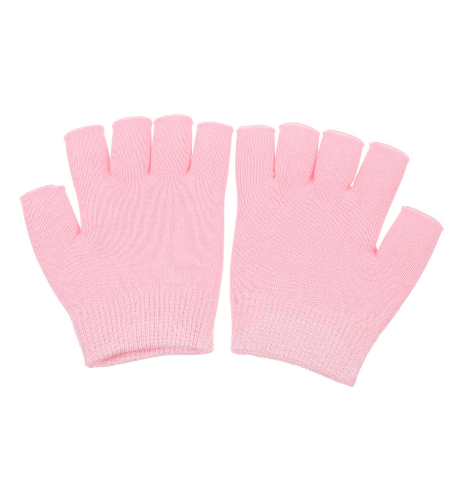 Beavorty 1 Pair Gel Moisturizing Gloves Half Finger Gloves Moisturizing Gloves for Women Knit Mittens Bedtime Spa Gloves Fingerless Knitted Gloves Winter Touch Screen Man Dipping Handguard 15x11cm - Buy Online on GoSupps.com