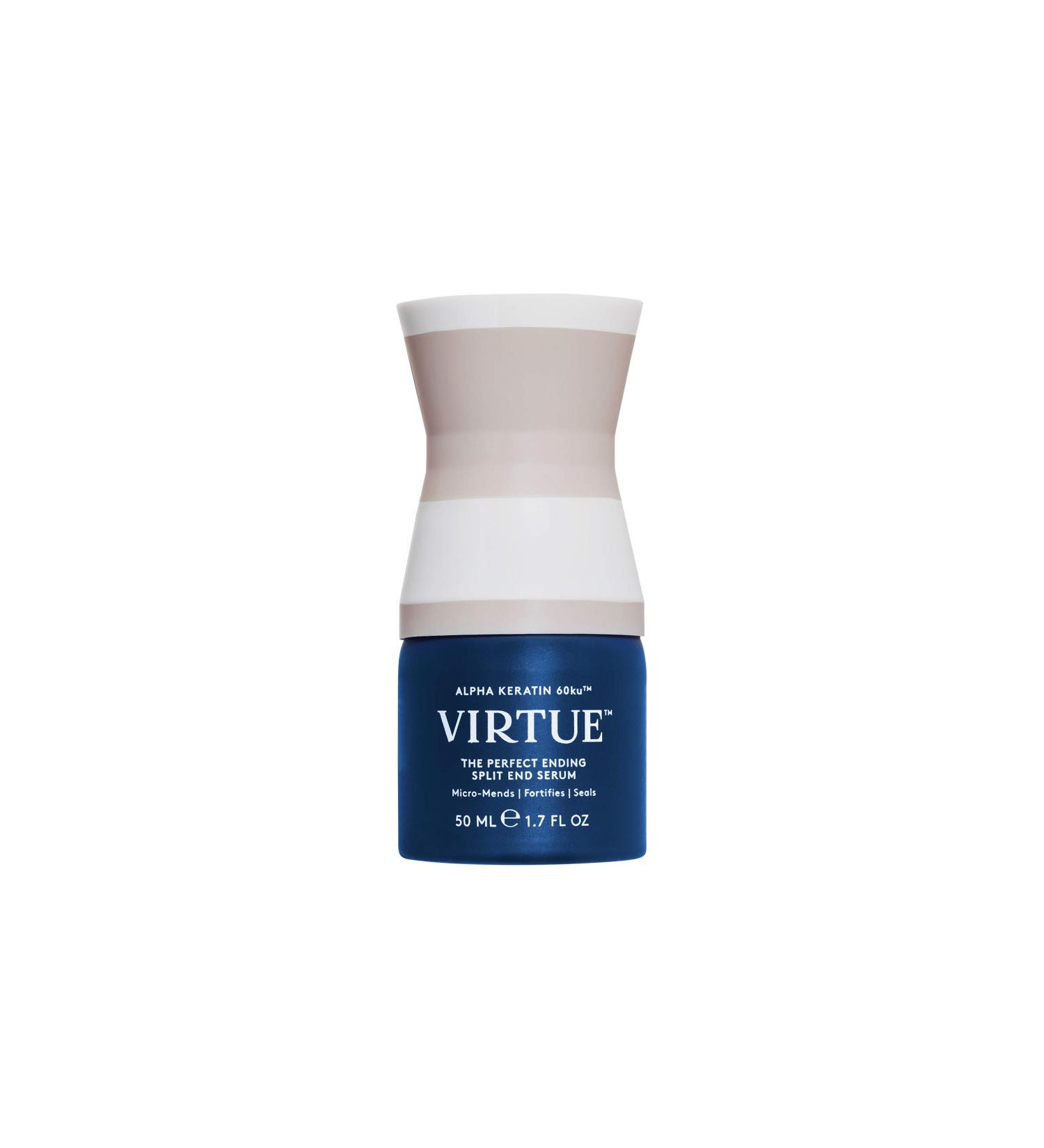 Virtue Split End Hair Treatment Serum - Repair Damaged Hair with Baobab Seed Oil | Sulfate Free Color Safe All Hair Types - Buy Online on GoSupps.com