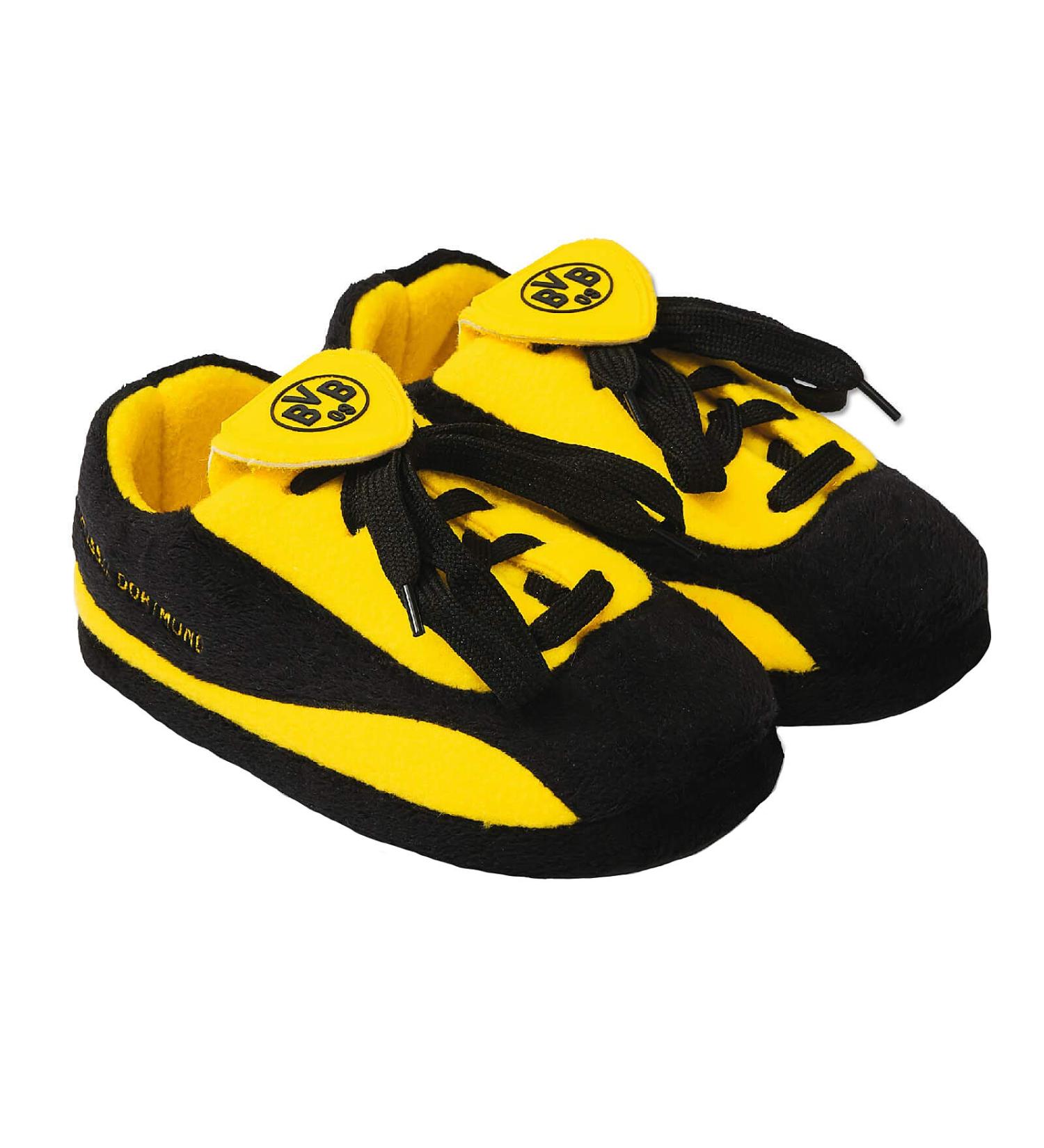 Borussia Dortmund Unisex-Kids BVB Slippers 31W x 32L
