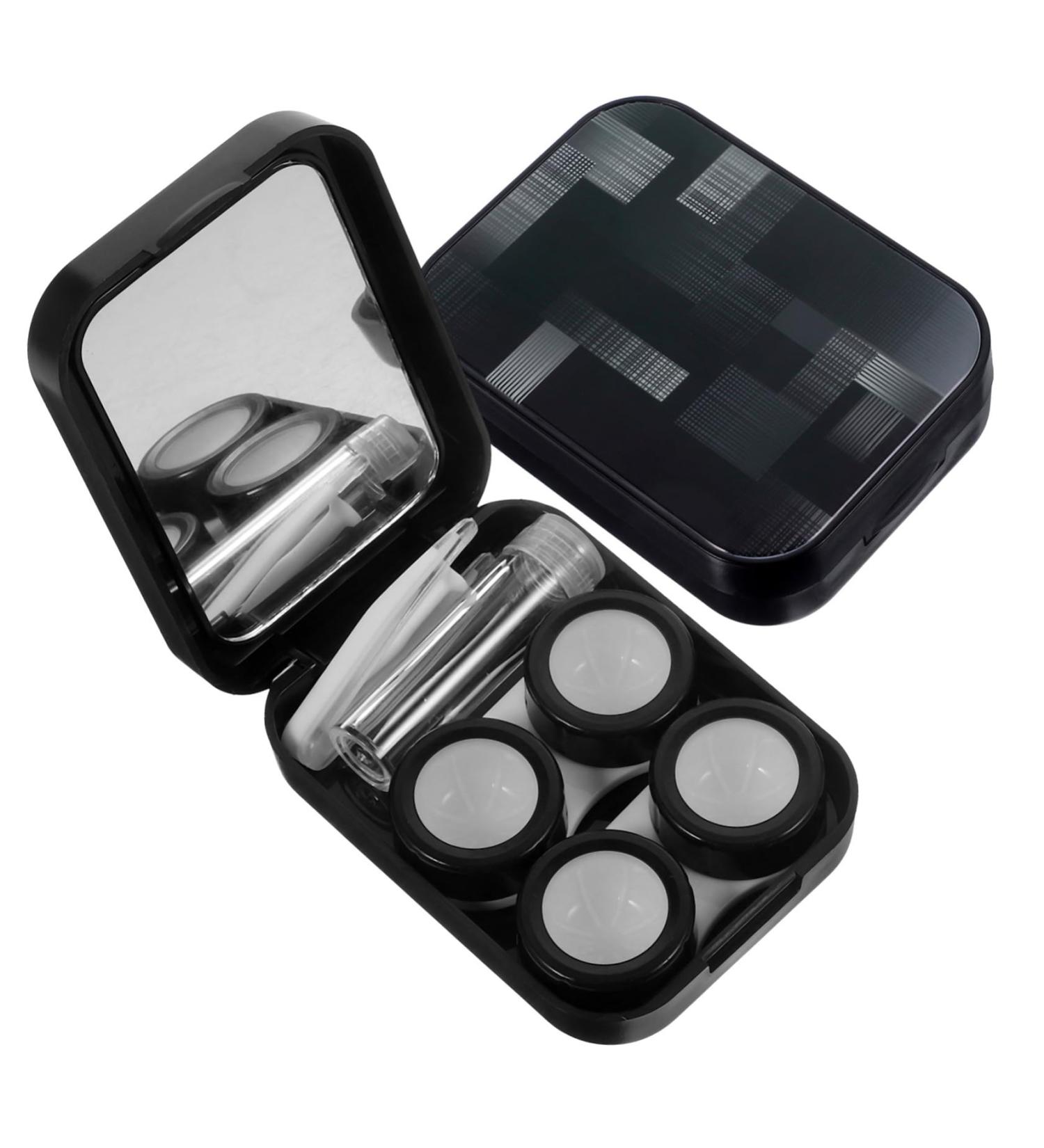 SESESFOUFU Colored Contact Lenses Case | Travel-Friendly Lens Organizer for Sensitive Eyes - Buy Online on GoSupps.com