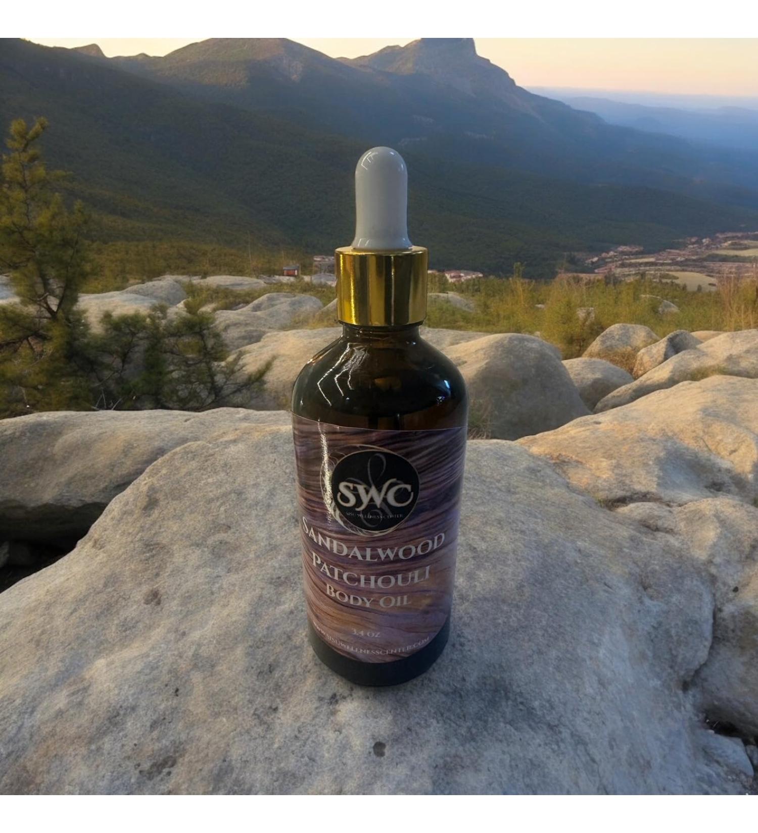 Buy SWC Body Oils | Sandalwood Patchouli - Luxury Aromatherapy for All Skin Types - Buy Online on GoSupps.com