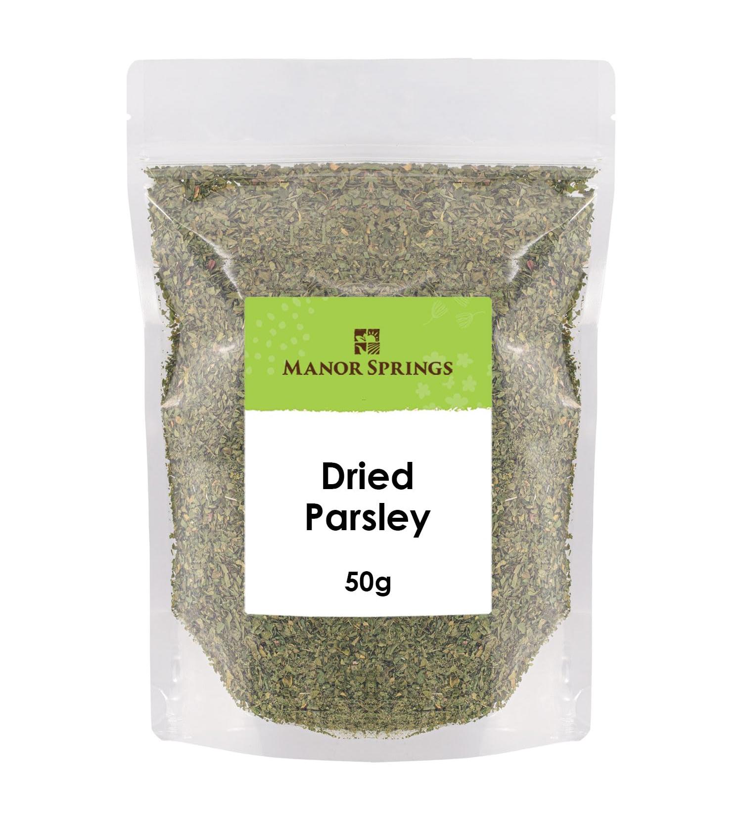 Dried Parsley 50g by Manor Springs