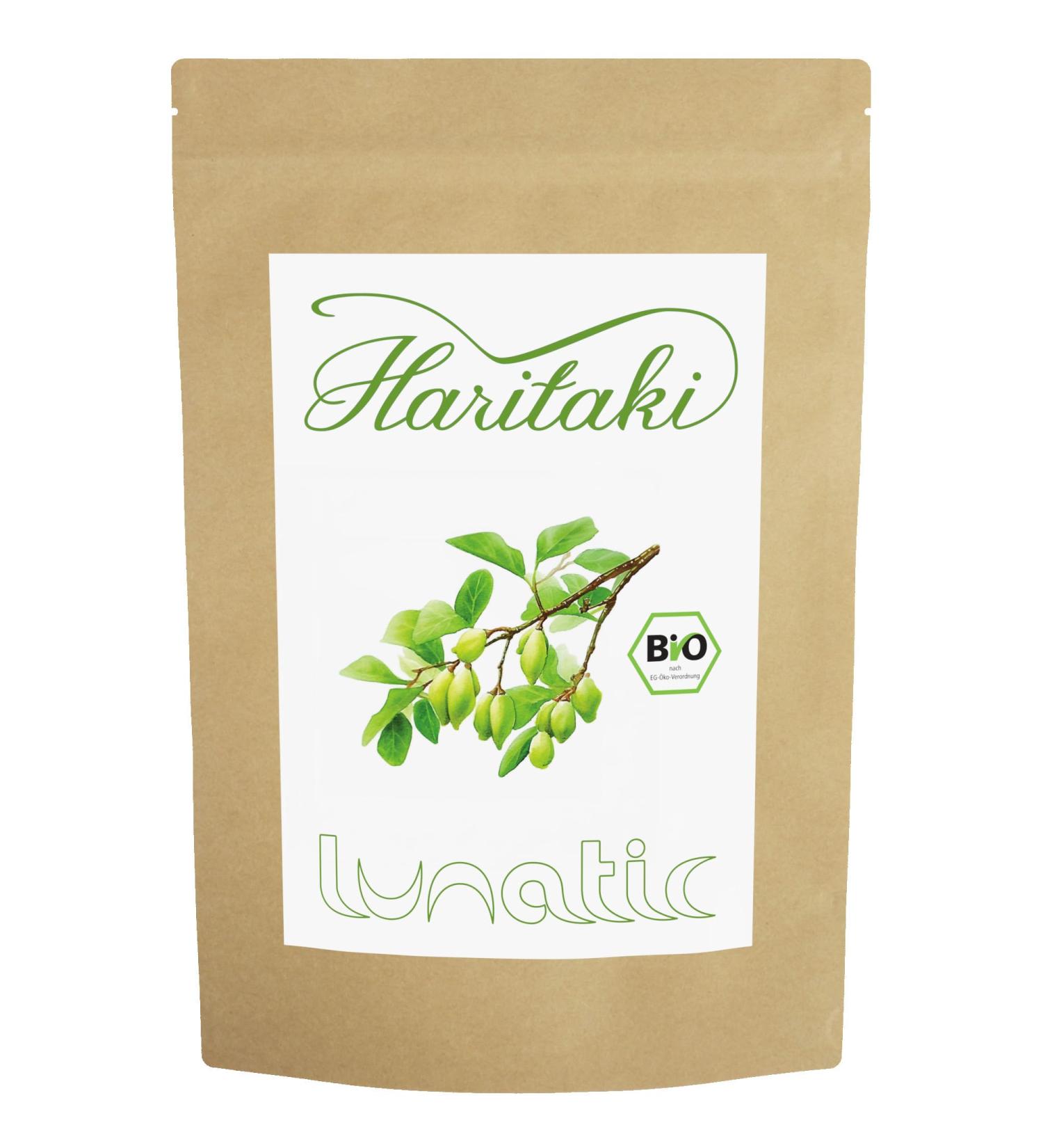 Organic Haritaki Powder - Raw Food Quality - Premium Ayurveda Supplement (1 kg) | International Shipping Available - Buy Online on GoSupps.com