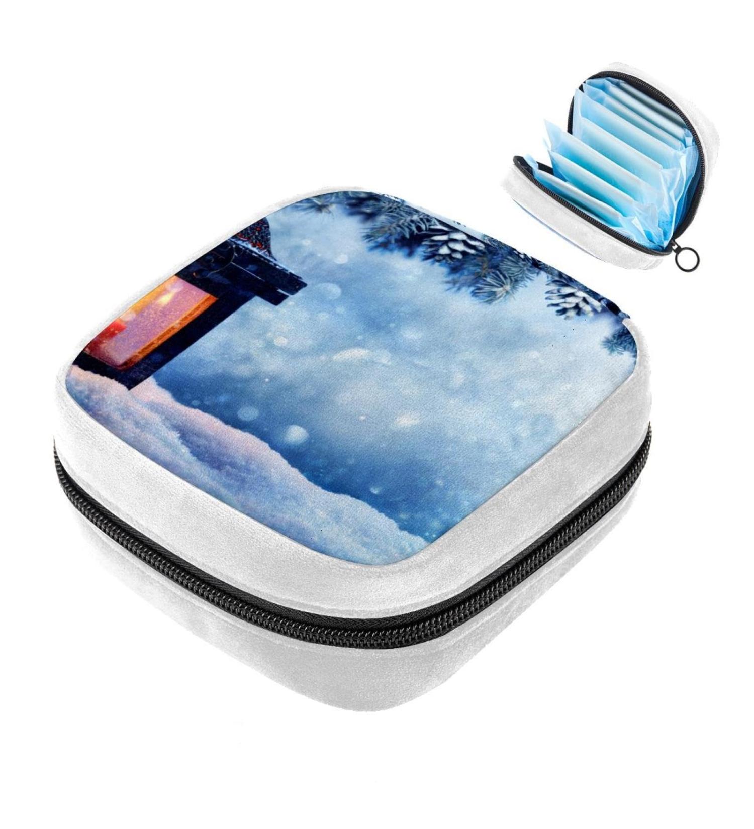GIAPB Sanitary Napkin Storage Bag - Winter Scenery Color3995 - Buy Online on GoSupps.com