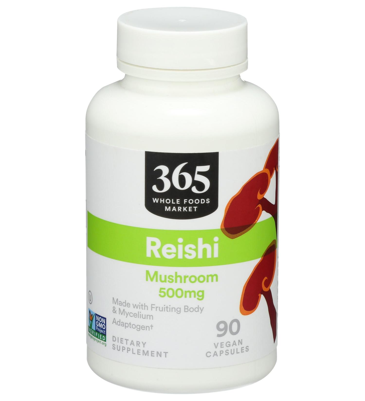 365 by Whole Foods Market Reishi 90 Count 90 Count (Pack of 1) - Buy Online on GoSupps.com