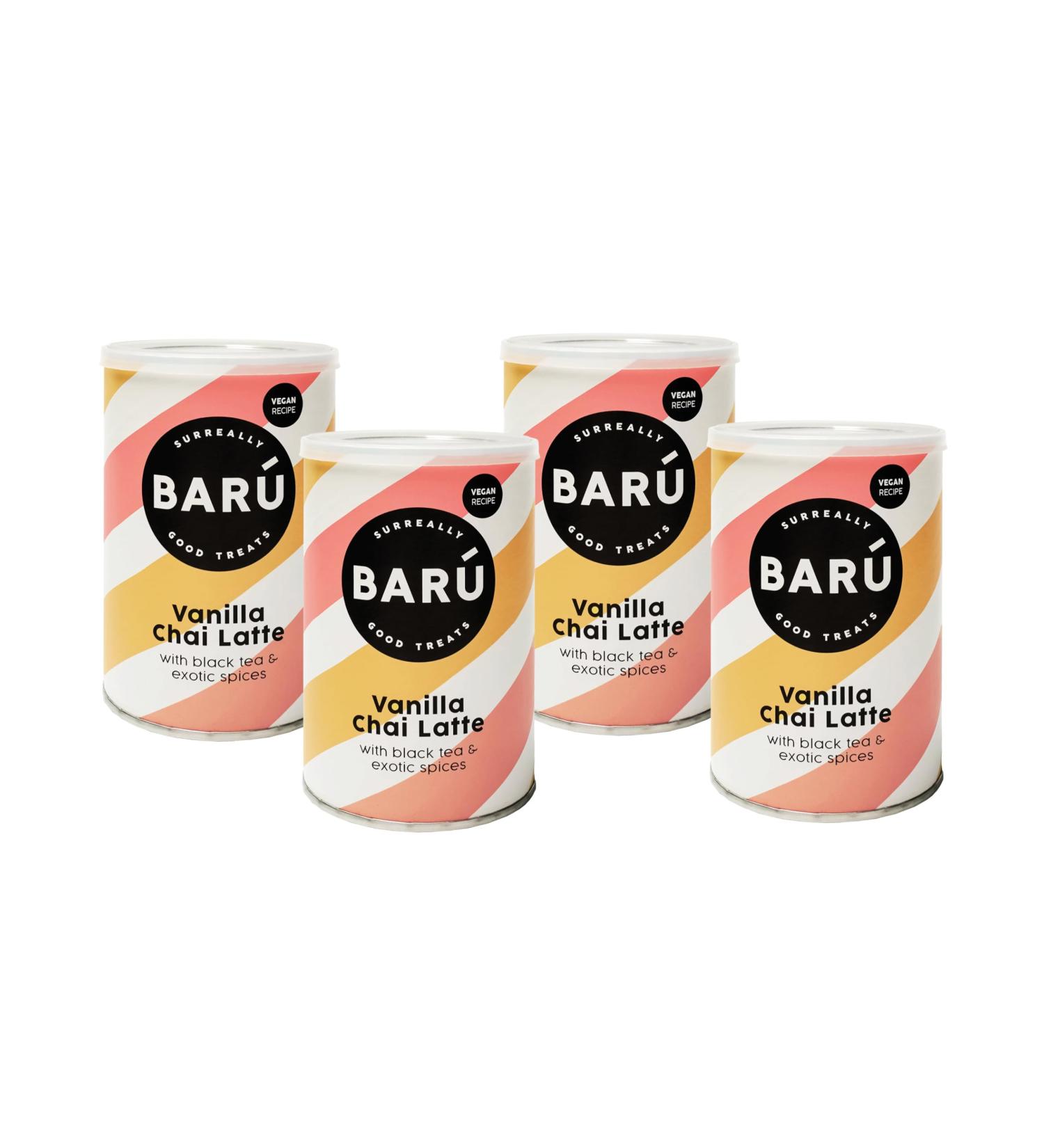 Bar Vanilla Chai Latte Pack de 3 x 250g Pr paration instantan e au th noir vanille & pices Vegan naturel sans ar mes artificiels 48 tasses Fait main en Belgique - Buy Online on GoSupps.com