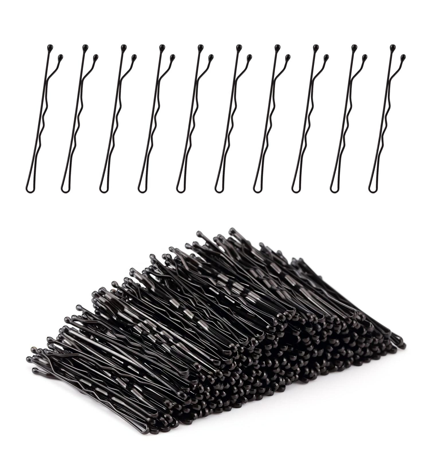 Black Bobby Pins 240pcs Hairpins for Buns - BEIAKE Hair Accessories for Women, Girls, and Kids | Invisible Wave Hairclip Barrette for All Hair Types (2 Inch) - Buy Online on GoSupps.com