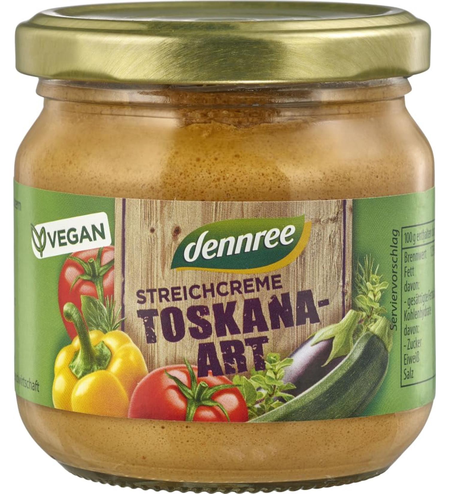 dennree Organic Tuscany Match Cream 180g