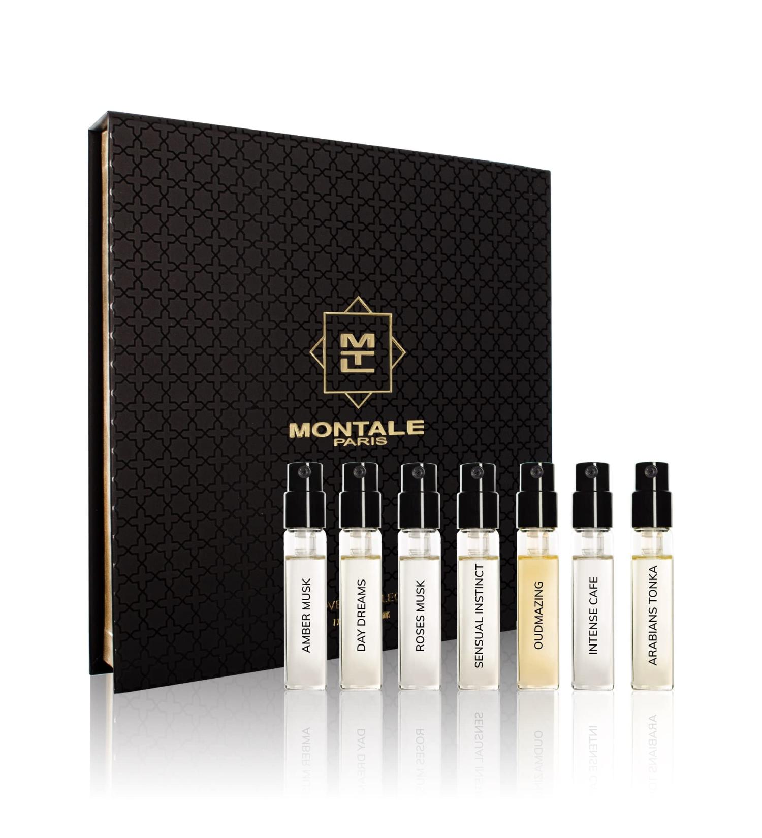 MONTALE Discovery Collection (Includes: Arabian Tonka Roses Musk Intense Cafe Day Dreams Amber Musk Oudmazing Sensual Instinct)