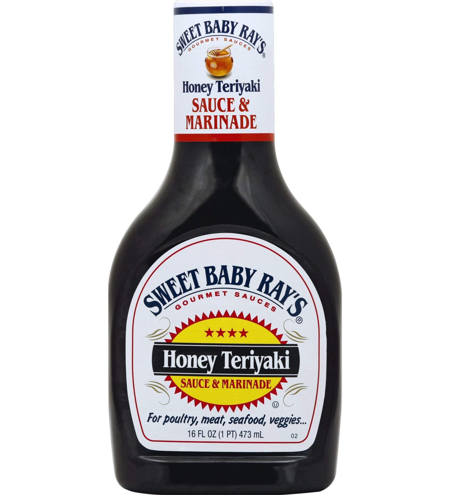 SWEET BABY RAYS HONEY TERIYAKI ALL PURPOSE SAUCE & MARINADE 16 OZ