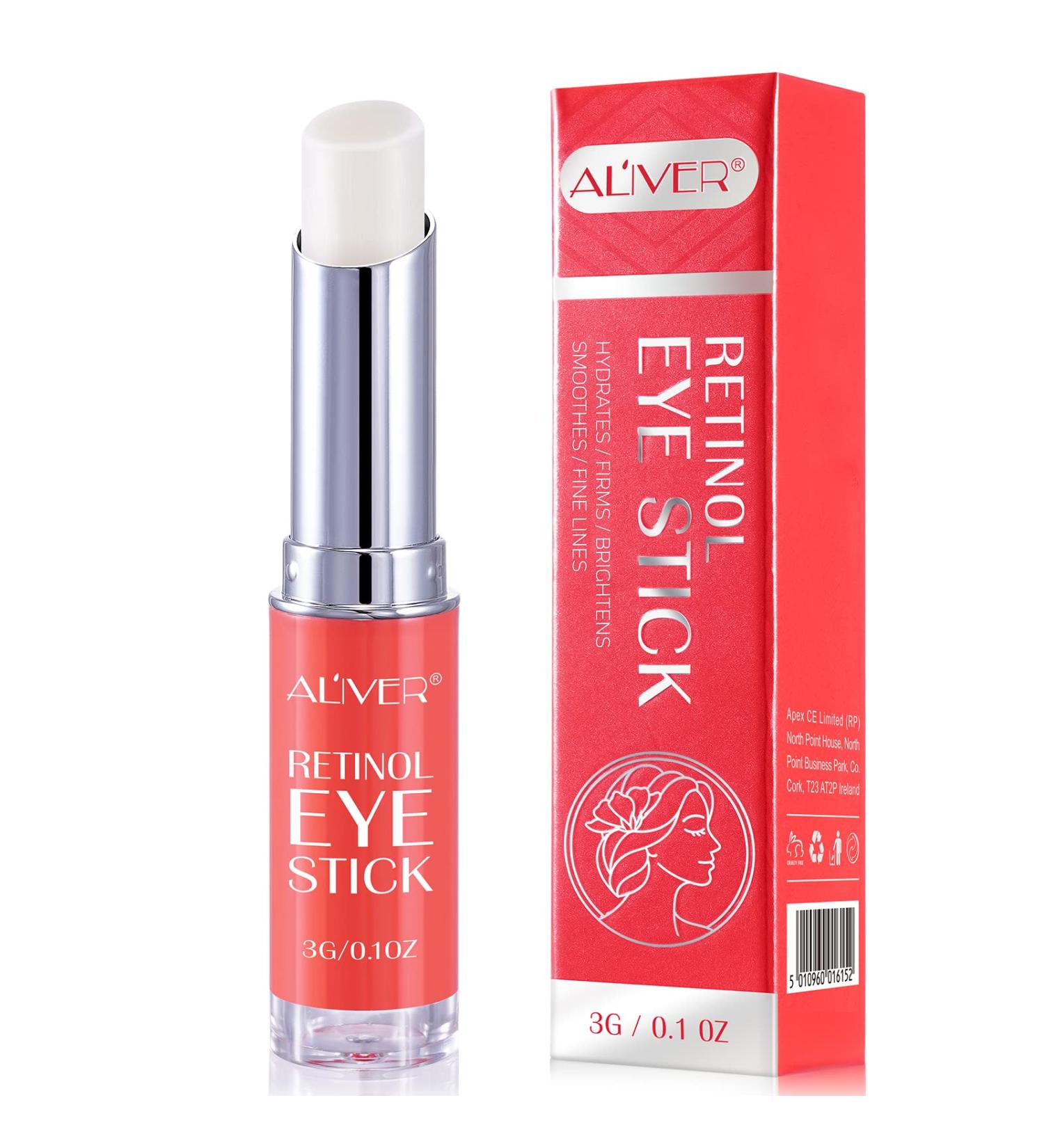 Retinol Eye Stick & Cream for Dark Circles, Puffiness & Wrinkles - Anti-Aging Under Eye Treatment for Visible Results in 3-4 Weeks - Buy Online on GoSupps.com