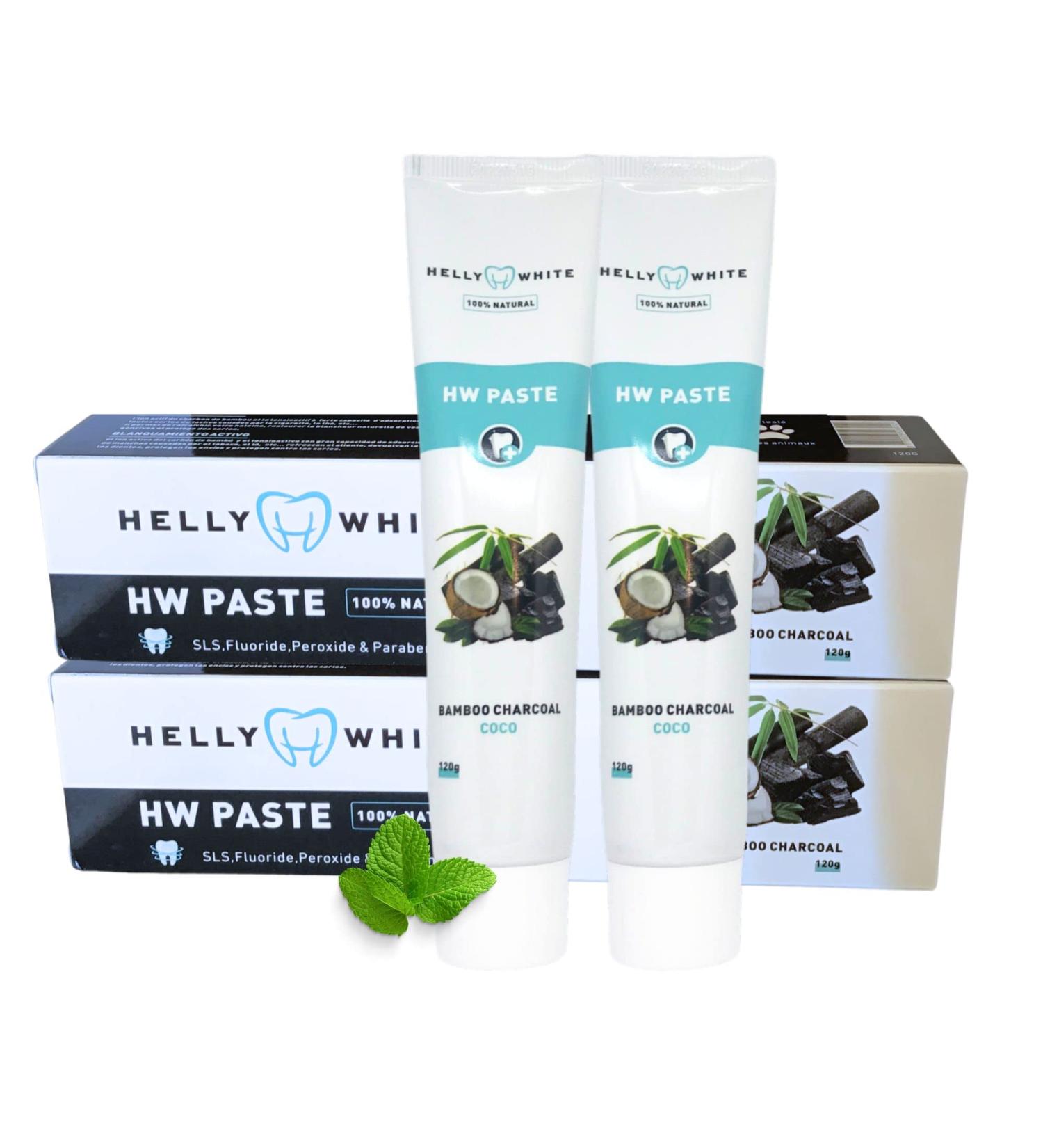 Dentifrice Professionnel Blanchissant Naturel Charbon Actif Huile de Coco Menthe Pack 2 sans Fluor Dents Blanches Sp cial Gencives Sensibles - Buy Online on GoSupps.com