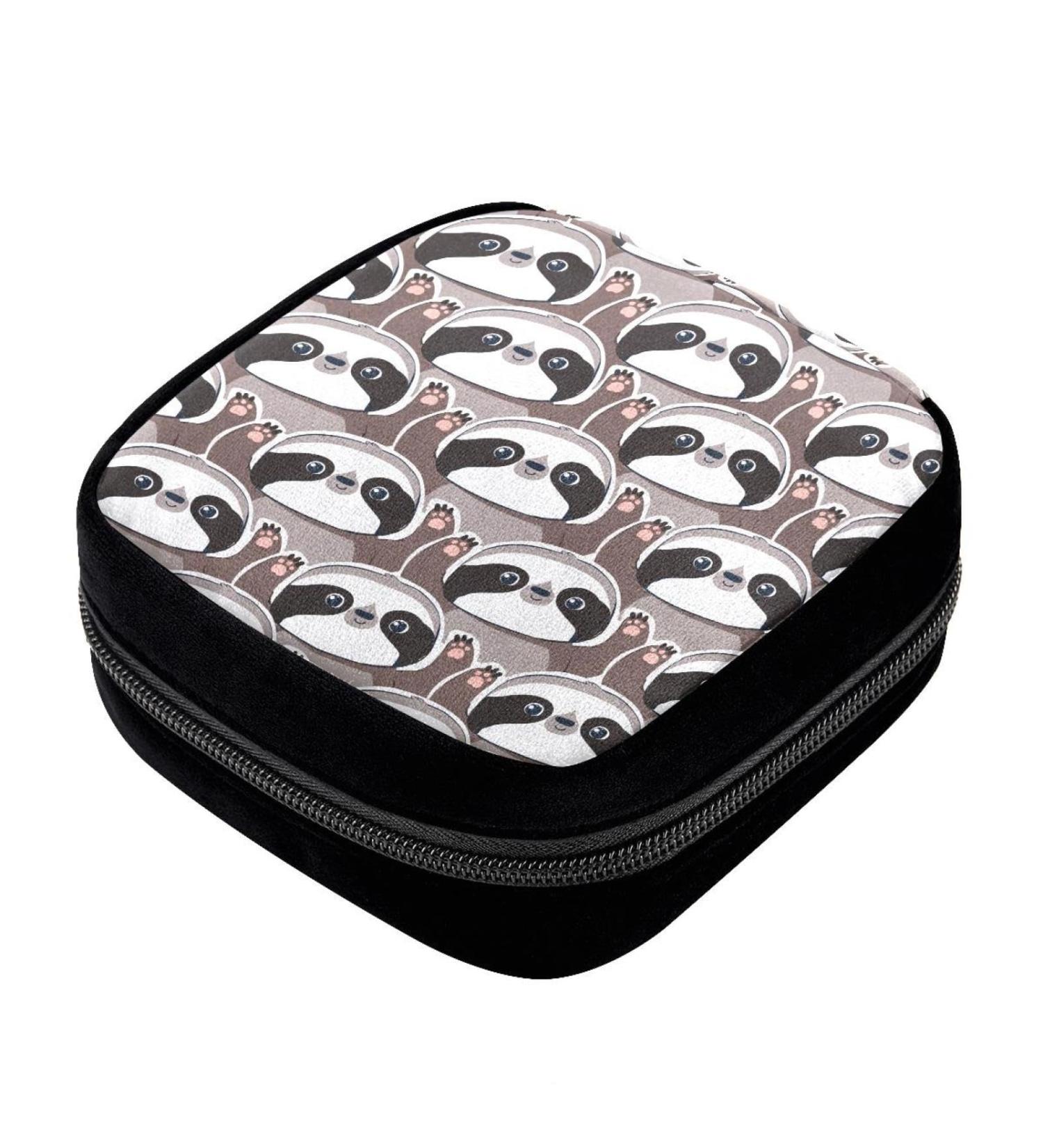 Animal Bear Period Bag | Sanitary Napkin Storage & Makeup Pouch - Color523 - Buy Online on GoSupps.com