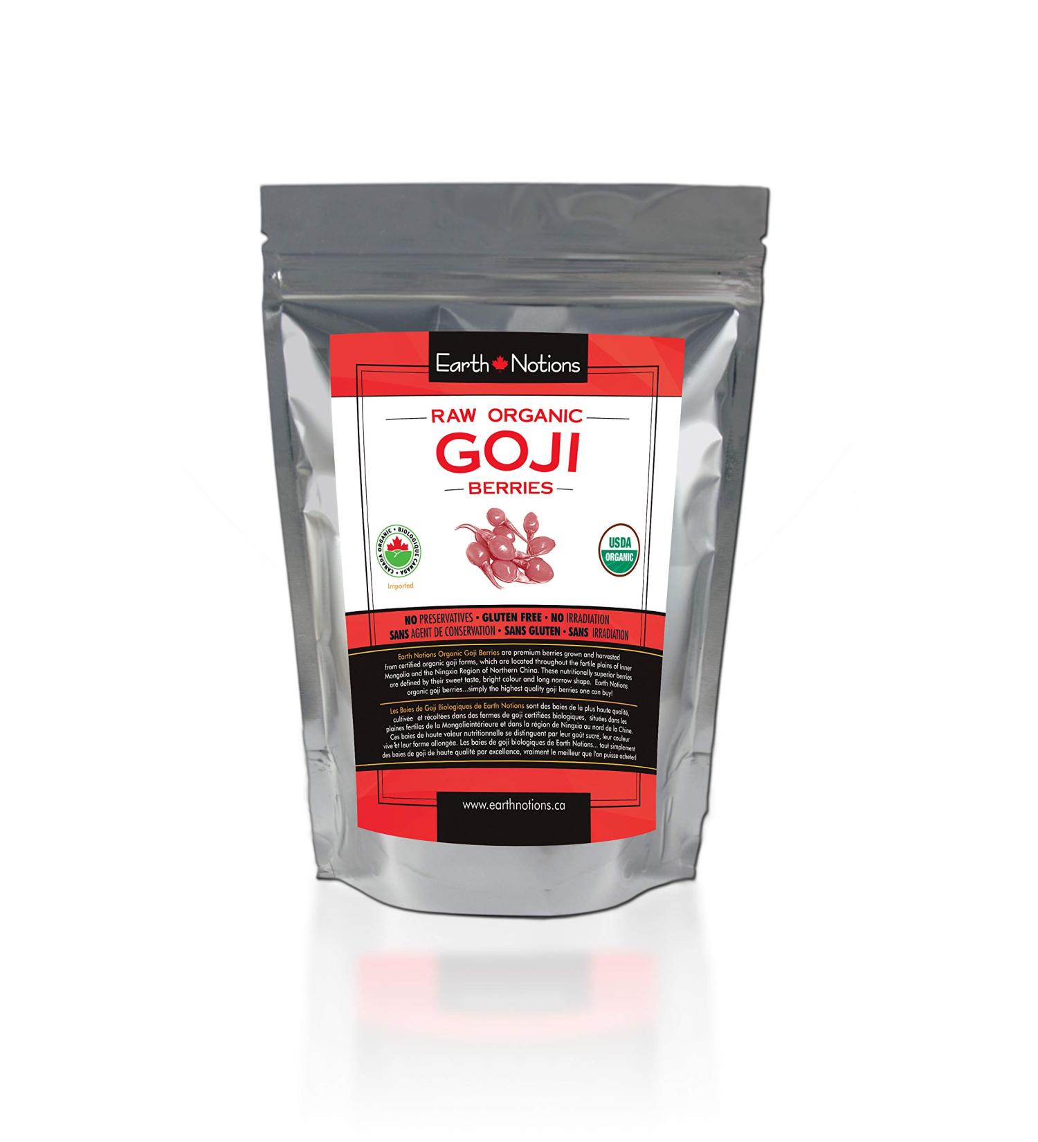 Earth Notions Raw Organic Goji Berries (500g)