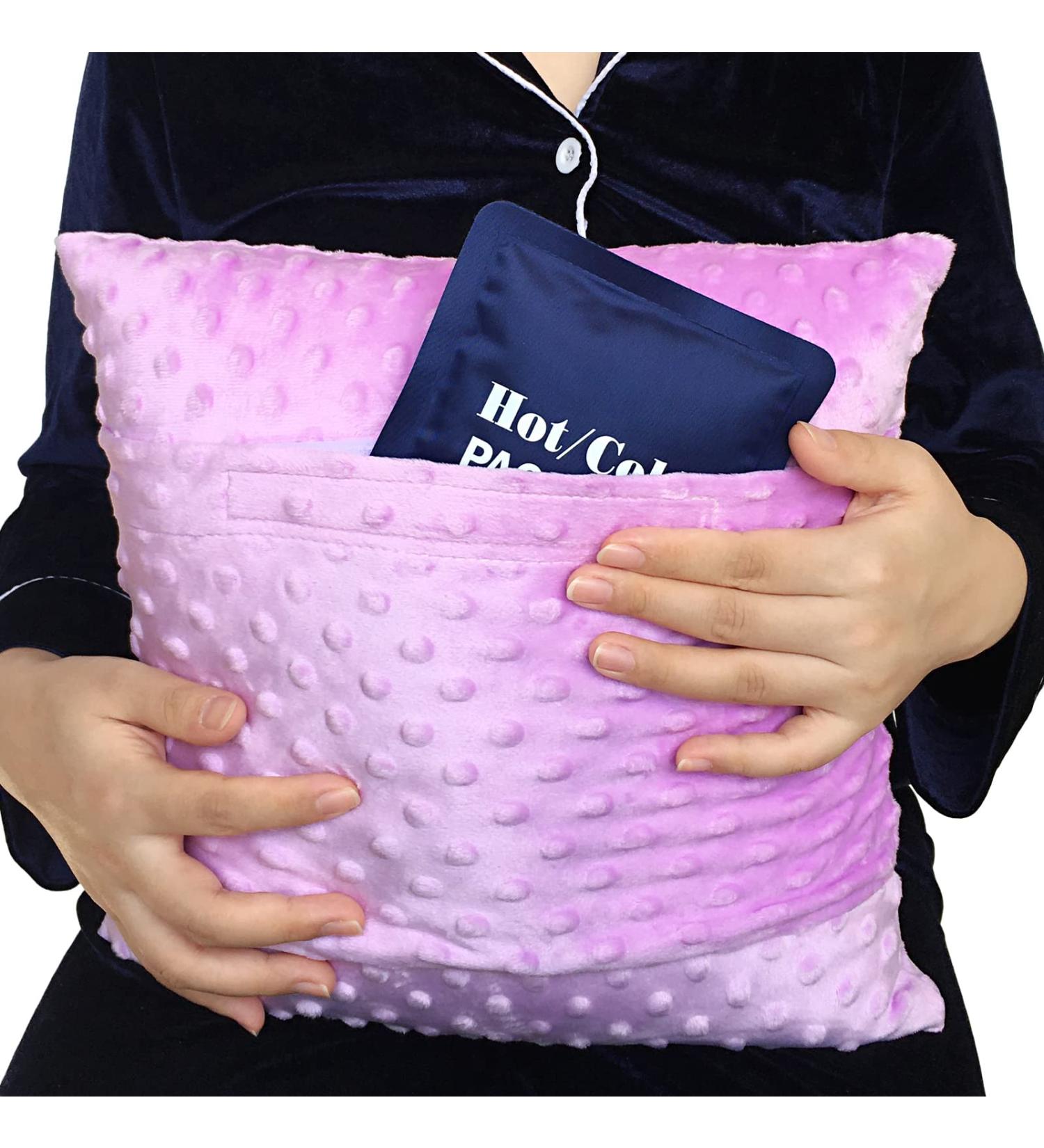 Hysterectomy Tummy Recovery Pillow | Abdominal Protector with Pocket | Post-Surgery Cough Cushion | Endometriosis Hernia C Section Bypass Surgery | Surgical Gifts for Women - Buy Online on GoSupps.com