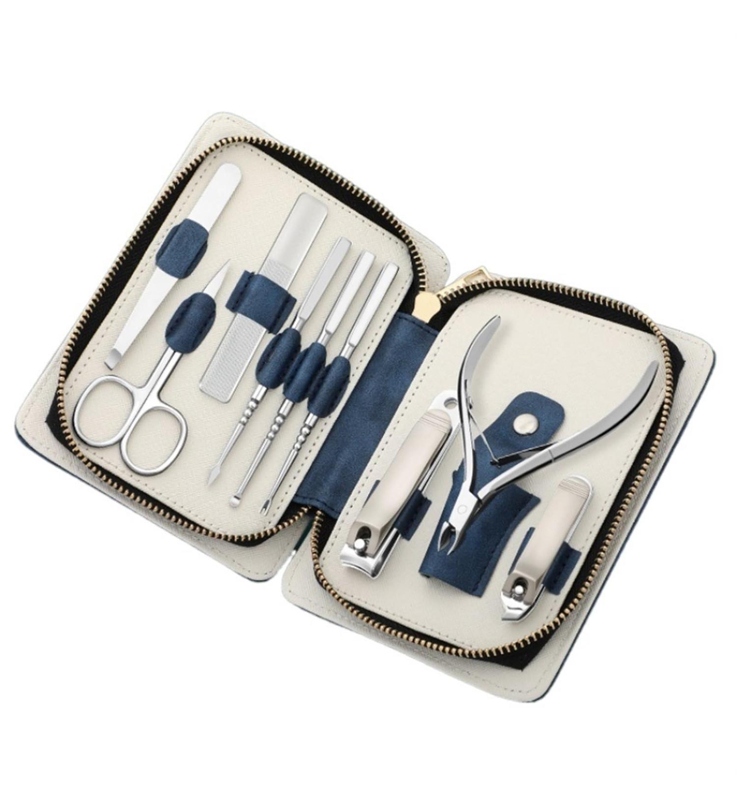 Nail Clippers Set Home Nail Clippers Manicure Tools Portable Nail Clippers Female Male Manicure Set 9 Pieces - Buy Online on GoSupps.com