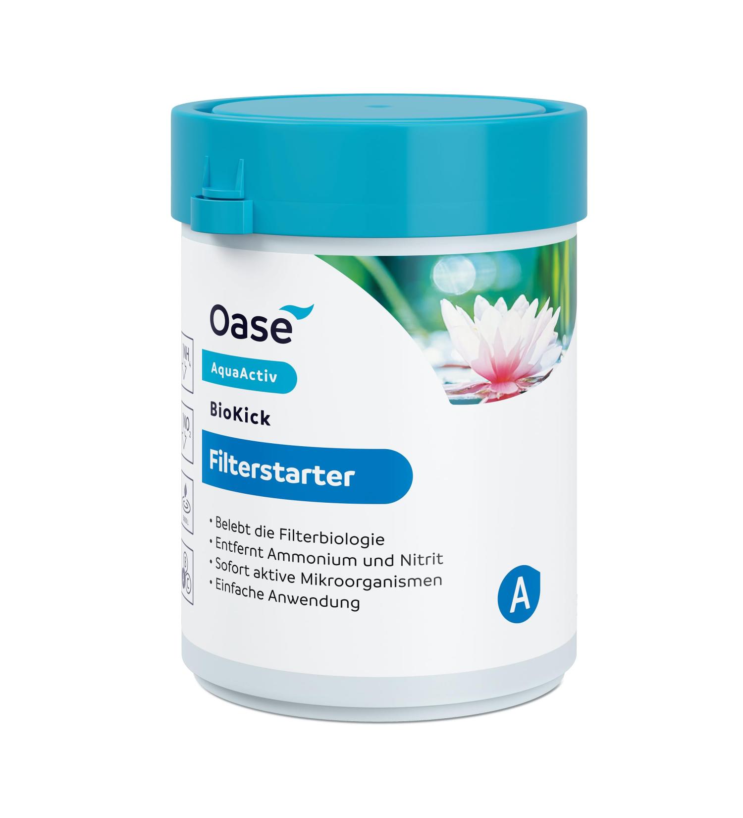 Oasis 43138 AquaActiv Biokick 200ml - Pond Bacteria Starter for 10 000L Fish & Garden Ponds - Buy Online on GoSupps.com