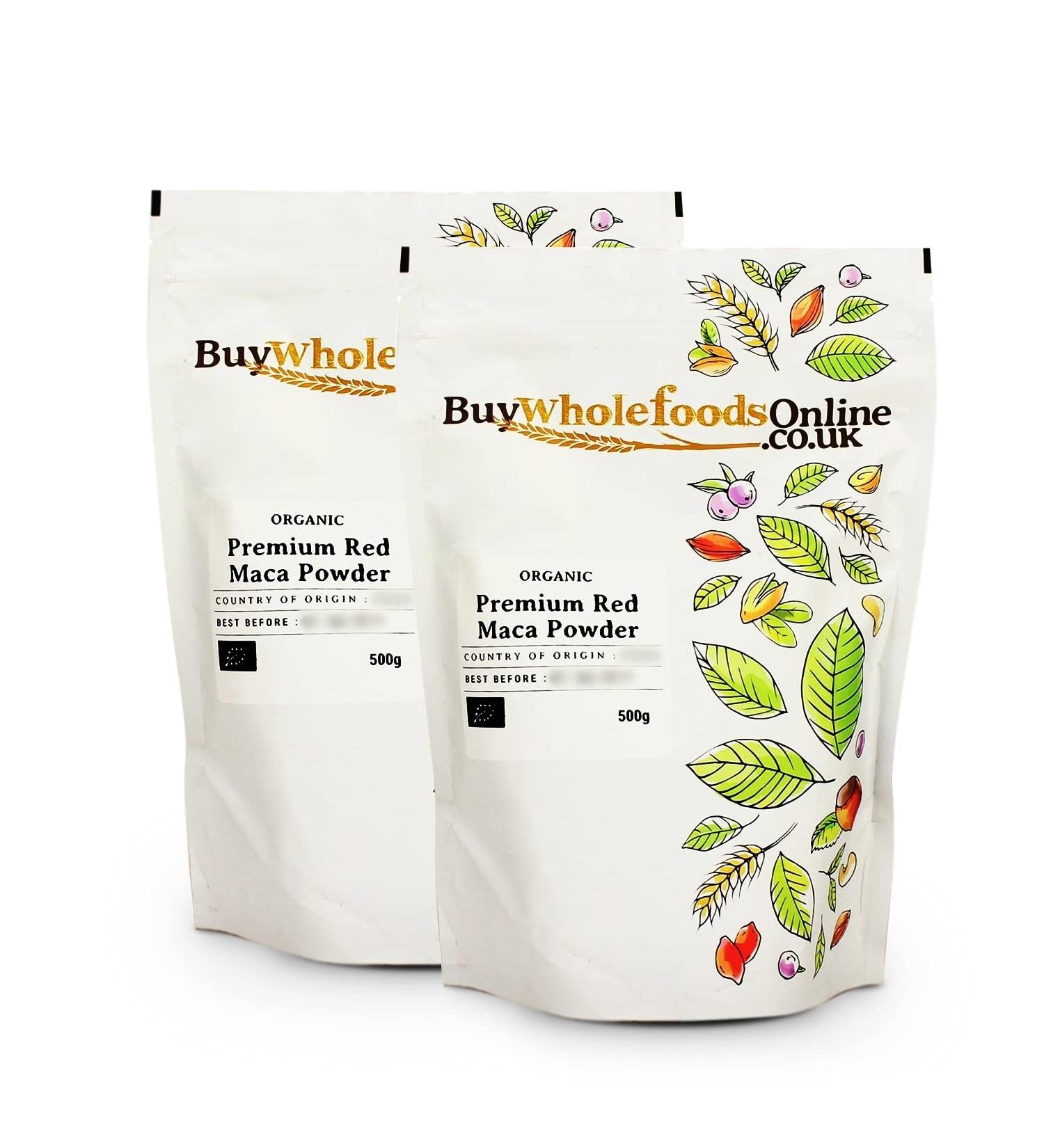 Organic Premium Red Maca Powder 1kg (BWFO) - Buy Online on GoSupps.com