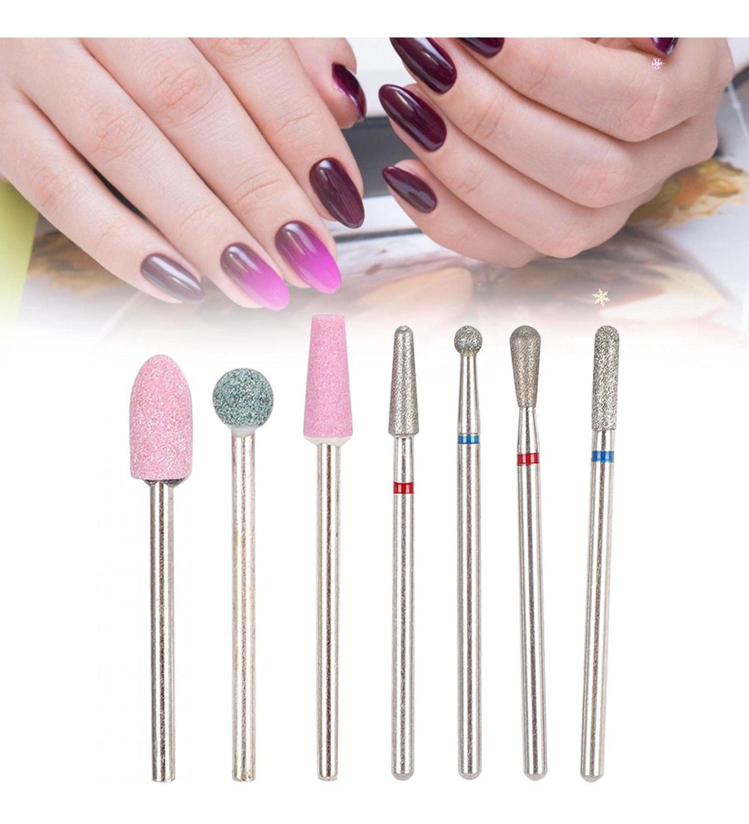 Kuuleeyn 6-Piece Nail Drill Set - Multifunctional Electric Manicure Tool for Nails Glass & Plastic | Perfect for Nail Art - Buy Online on GoSupps.com