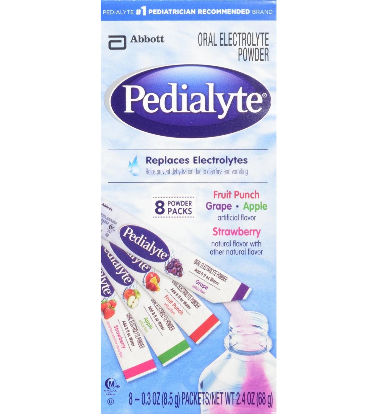 Pedialyte Powder Variety, 68-Grams