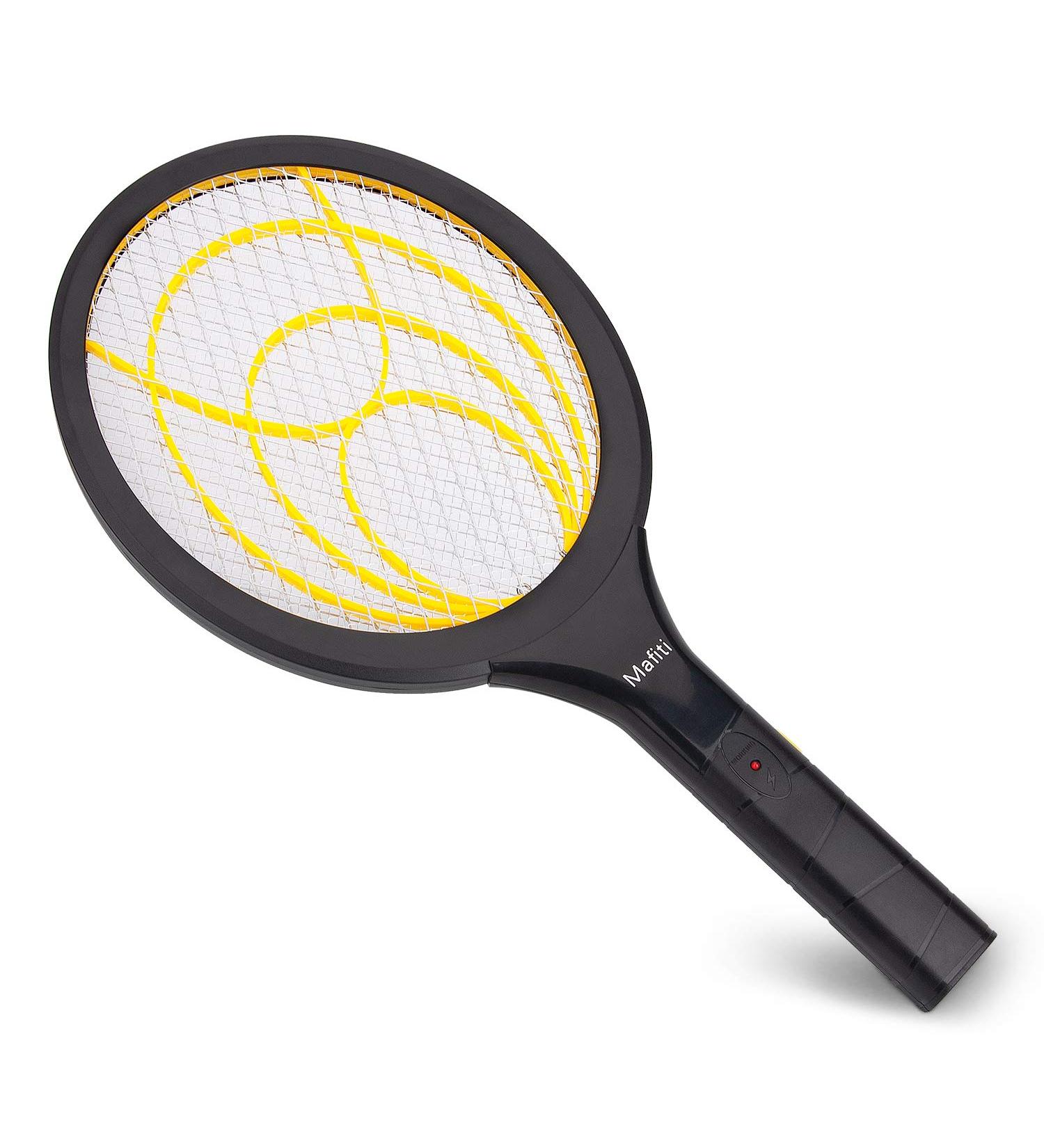 Mafiti Electric Fly Clap - Toxin-Free Insect Zapper with Removable Batteries | Indoor & Outdoor Use (Yellow/Black) - Buy Online on GoSupps.com