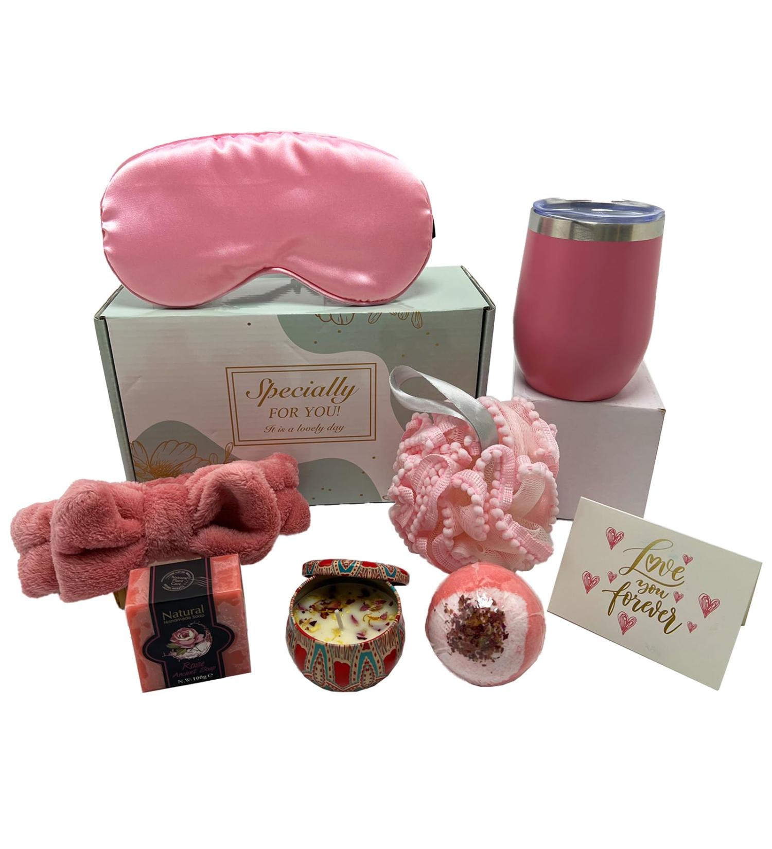 Luxury Spa Gift Baskets for Women | Self-Care Relaxation Gifts for Birthdays Get Well Soon Christmas & Valentine's Day - Buy Online on GoSupps.com