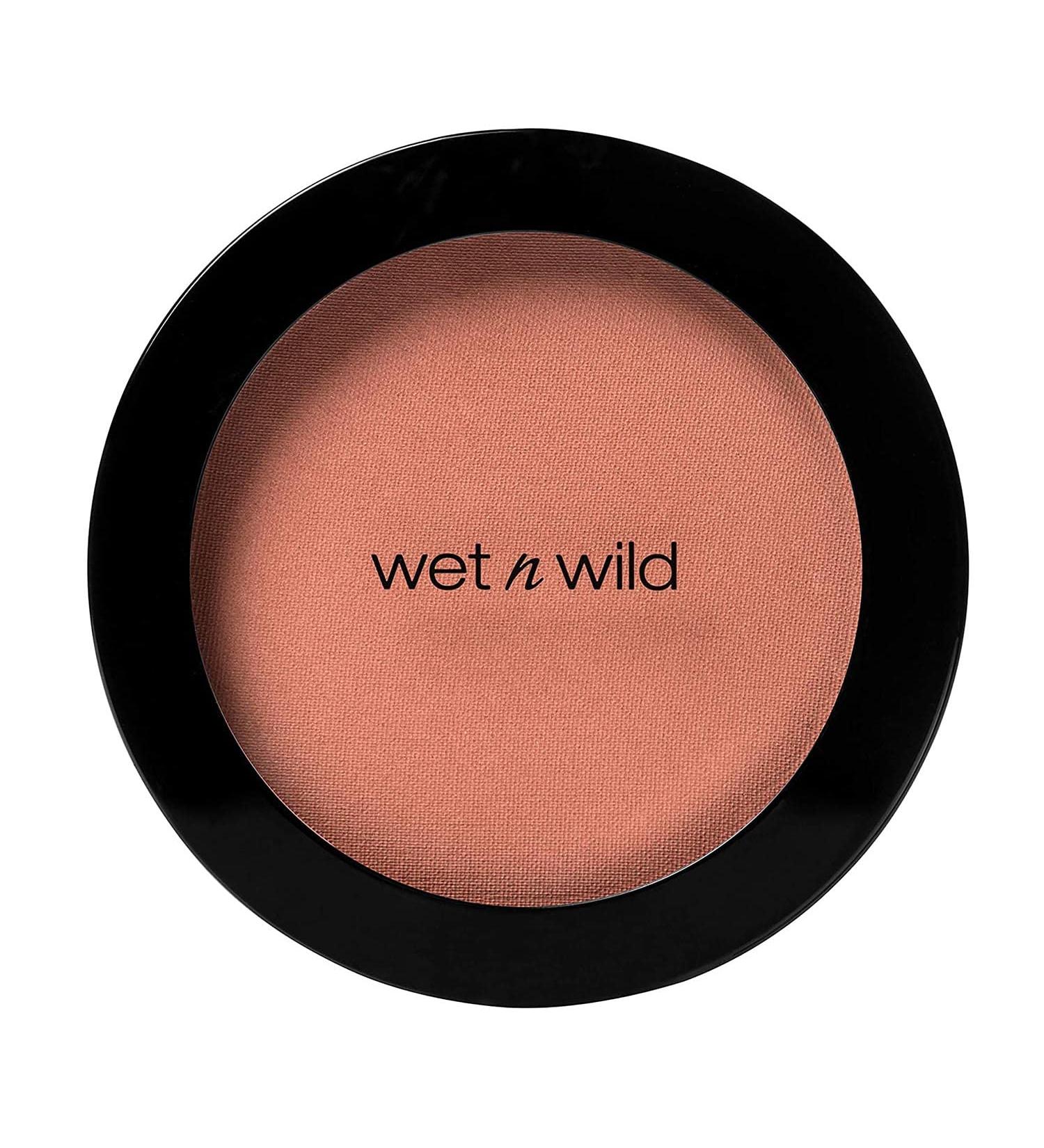 Wet n Wild Color Icon Blush - Mellow Wine | Vegan Pressed Powder for Healthy Complexion & Silky Soft Skin - Buy Online on GoSupps.com
