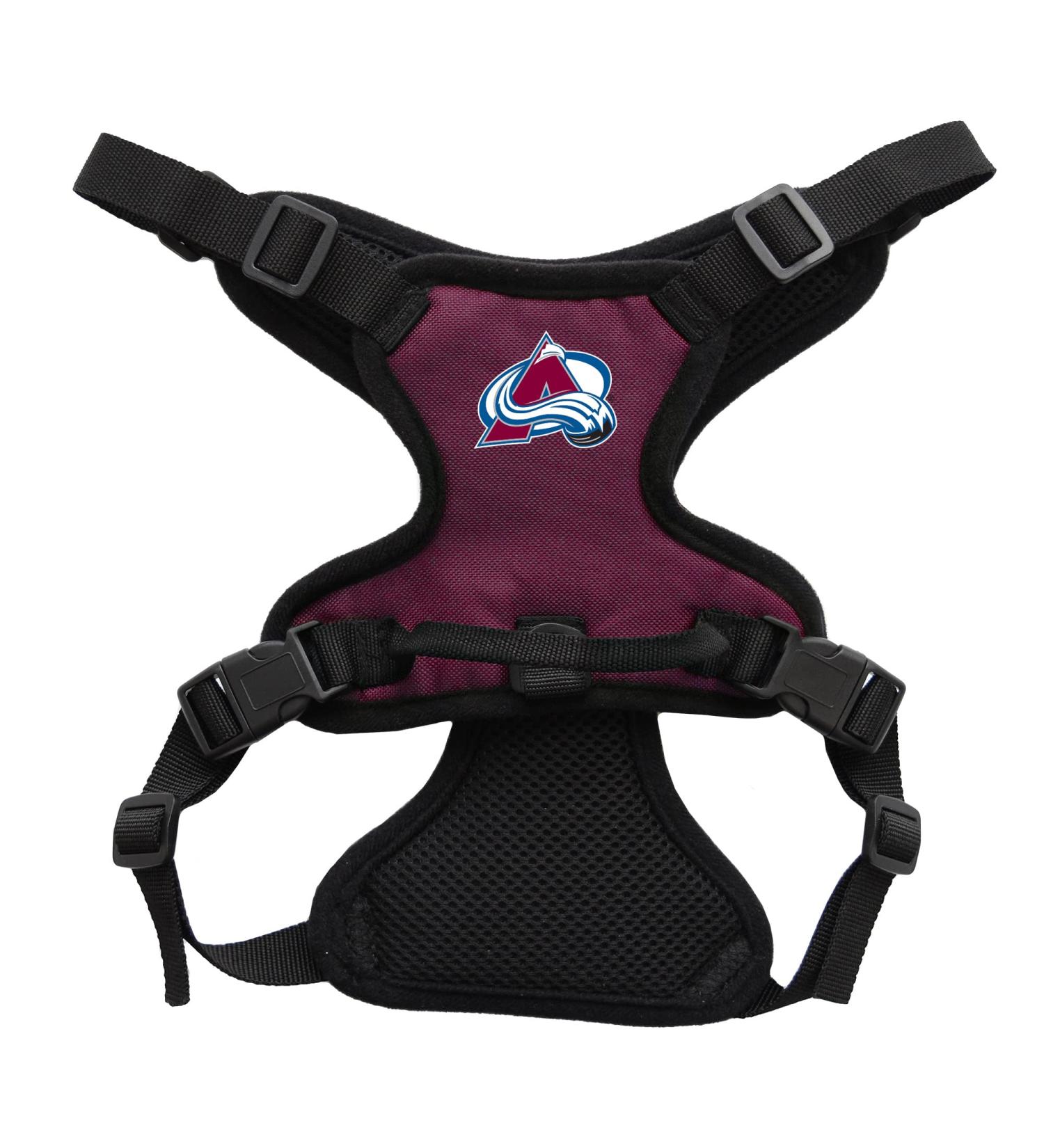 Littlearth NHL Colorado Avalanche Front Clip Pet Harness - X-Small, Team Color - Buy Online on GoSupps.com