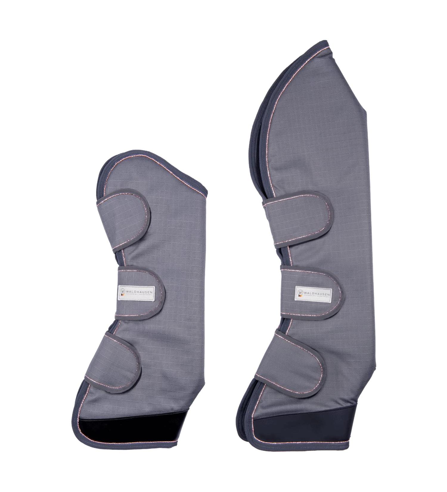 WALDHAUSEN transport boots Comfort Line set of 4 grey thoroughbred