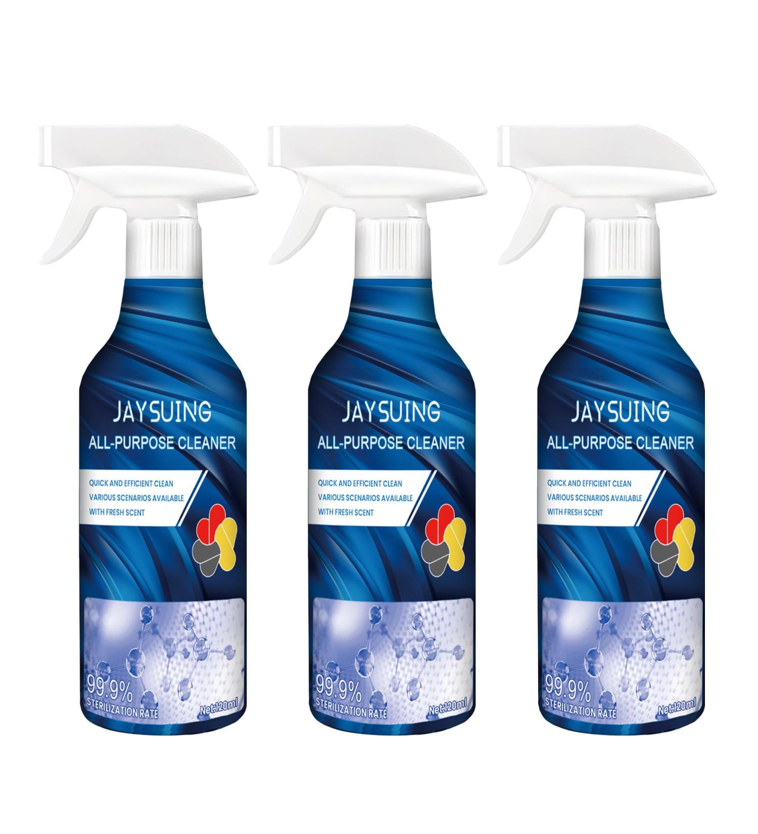 3Pcs Multipurpose Kitchen Cleaner Spray Rinse Free Rust Removal Decontamination Effective Degreaser Home Oil Dirt Cleaning Products - Buy Online on GoSupps.com