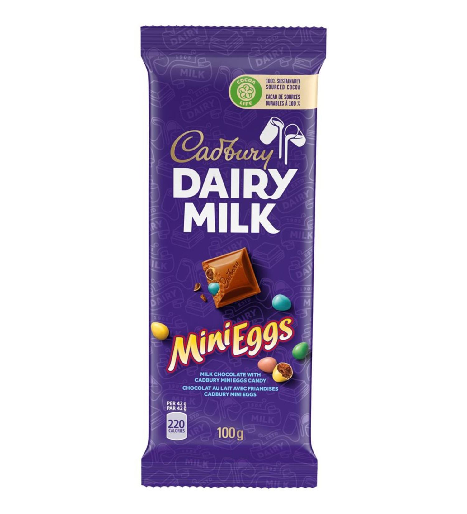 Cadbury Dairy Milk Mini Eggs Easter Chocolatey Candy 100 g Mini Eggs 100 - Buy Online on GoSupps.com
