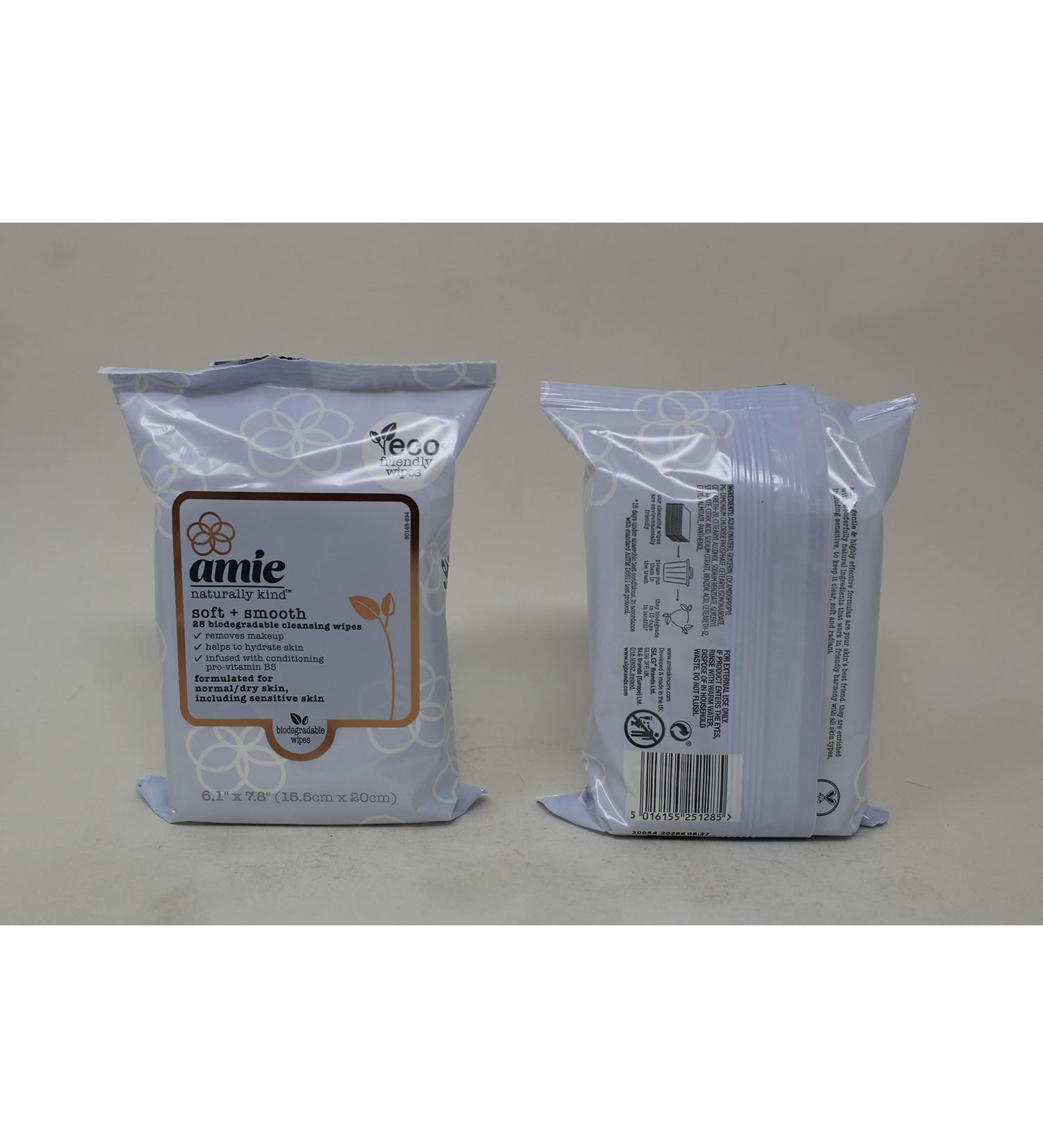 Amie Soft + Smooth Cleansing Wipes