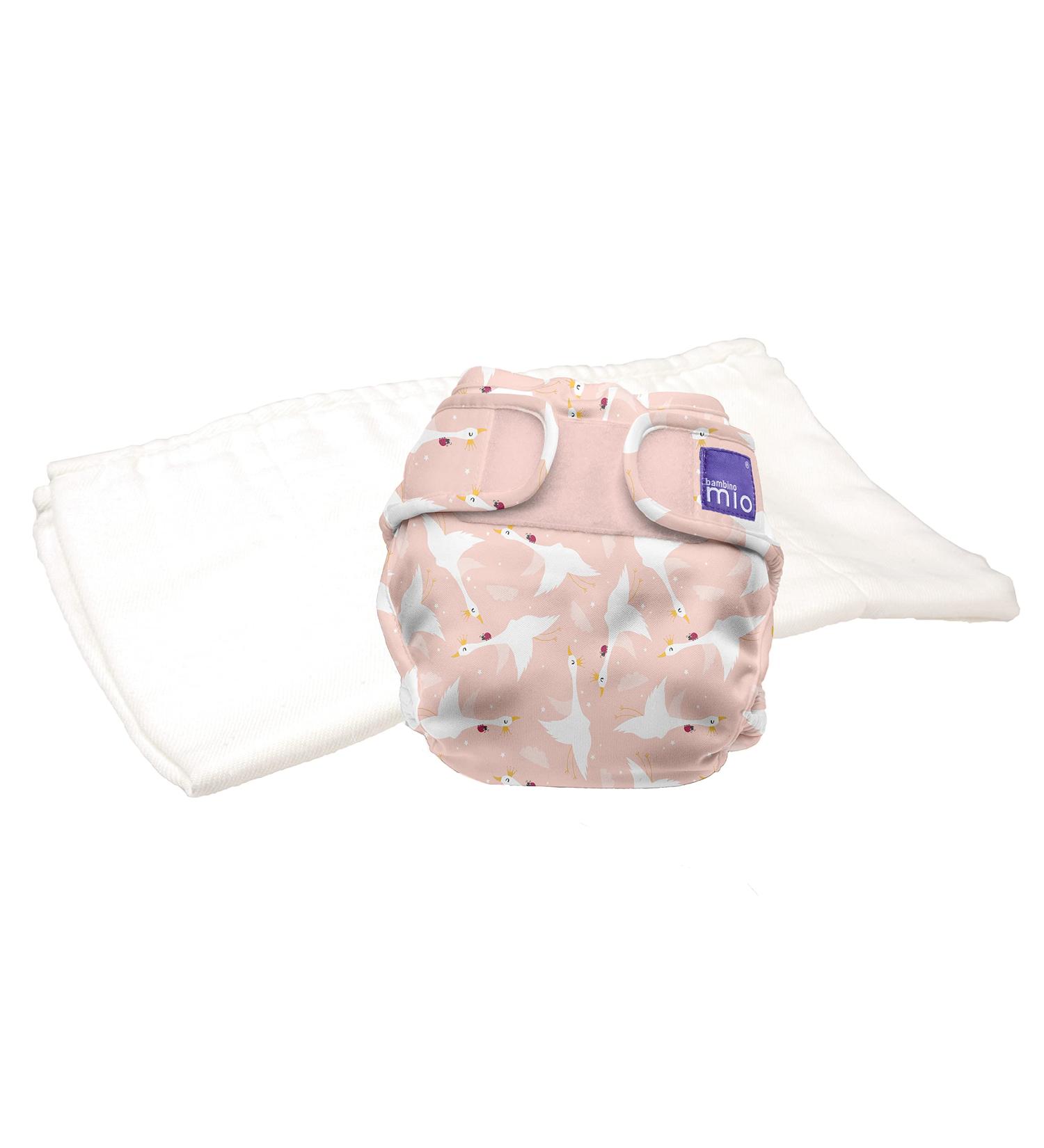 Bambino Mio Mioduo Reusable Eco Nappy Feather Flight Size 2 (9kgs+) - Chemical Free - Buy Online on GoSupps.com