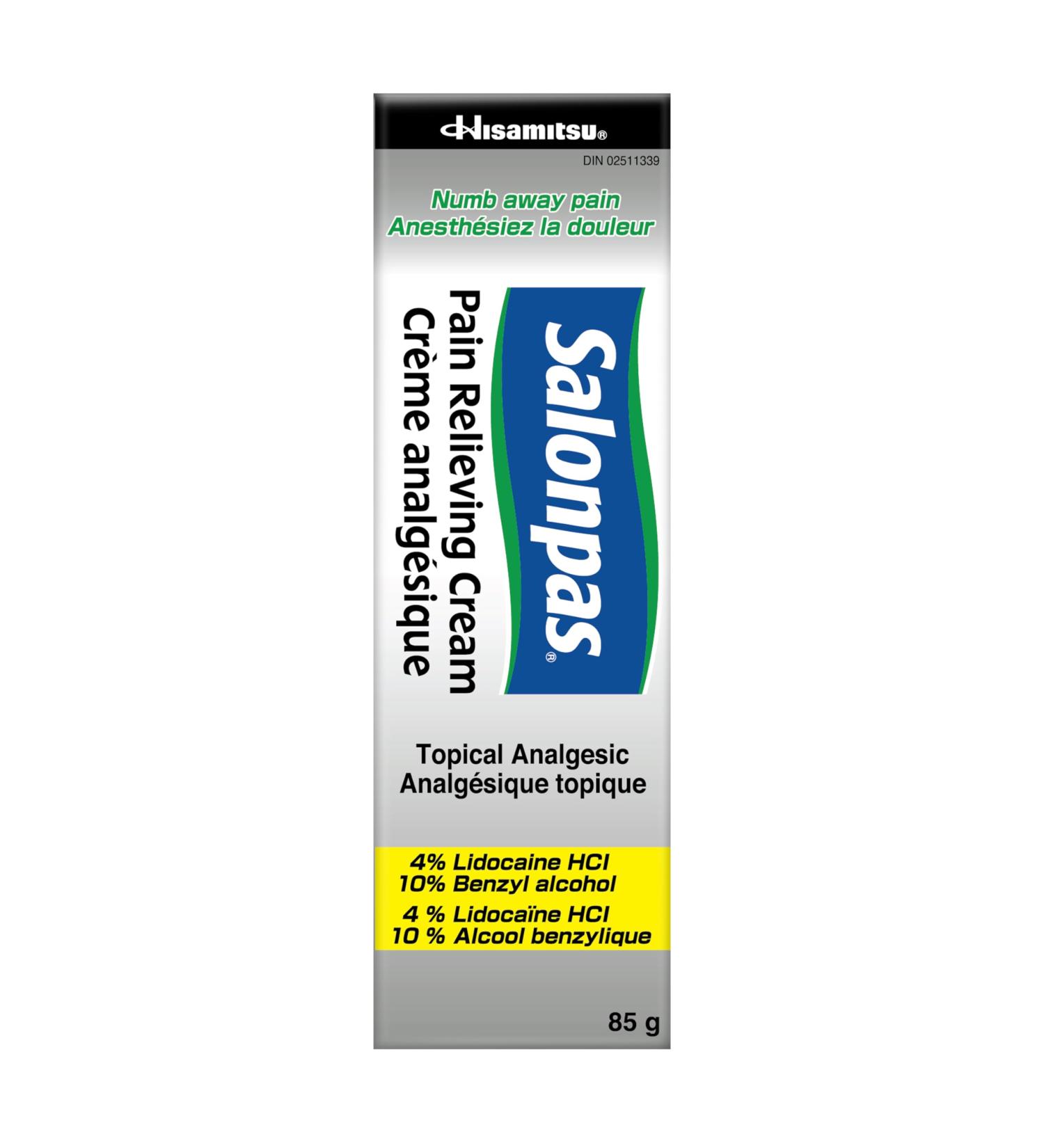 Salonpas Pain Relieving Cream - Buy Online on GoSupps.com